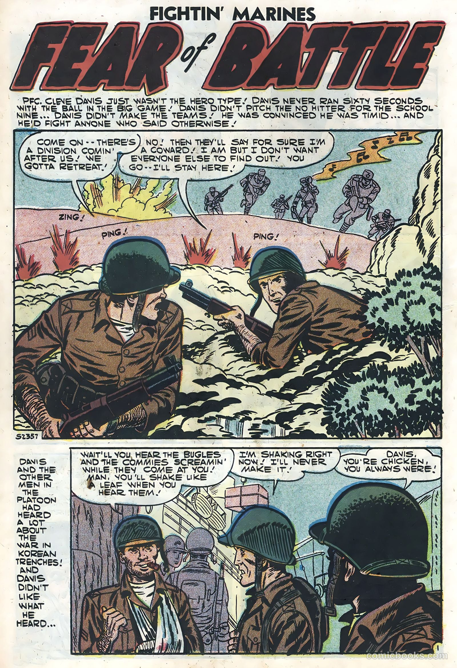 Fightin' Marines #24 (1957) — page 14 of 36