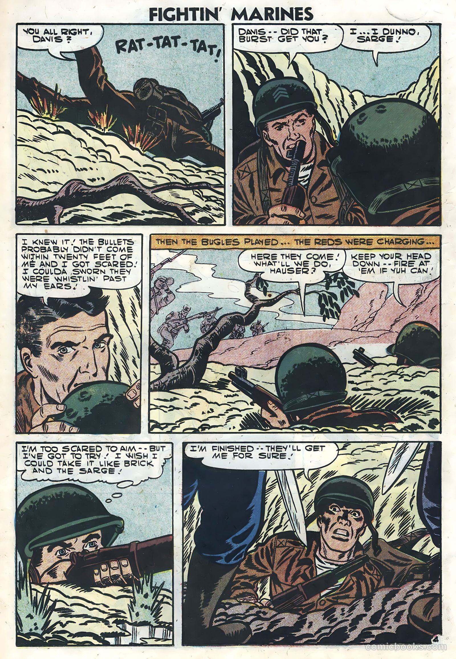 Fightin' Marines #24 (1957) — page 18 of 36