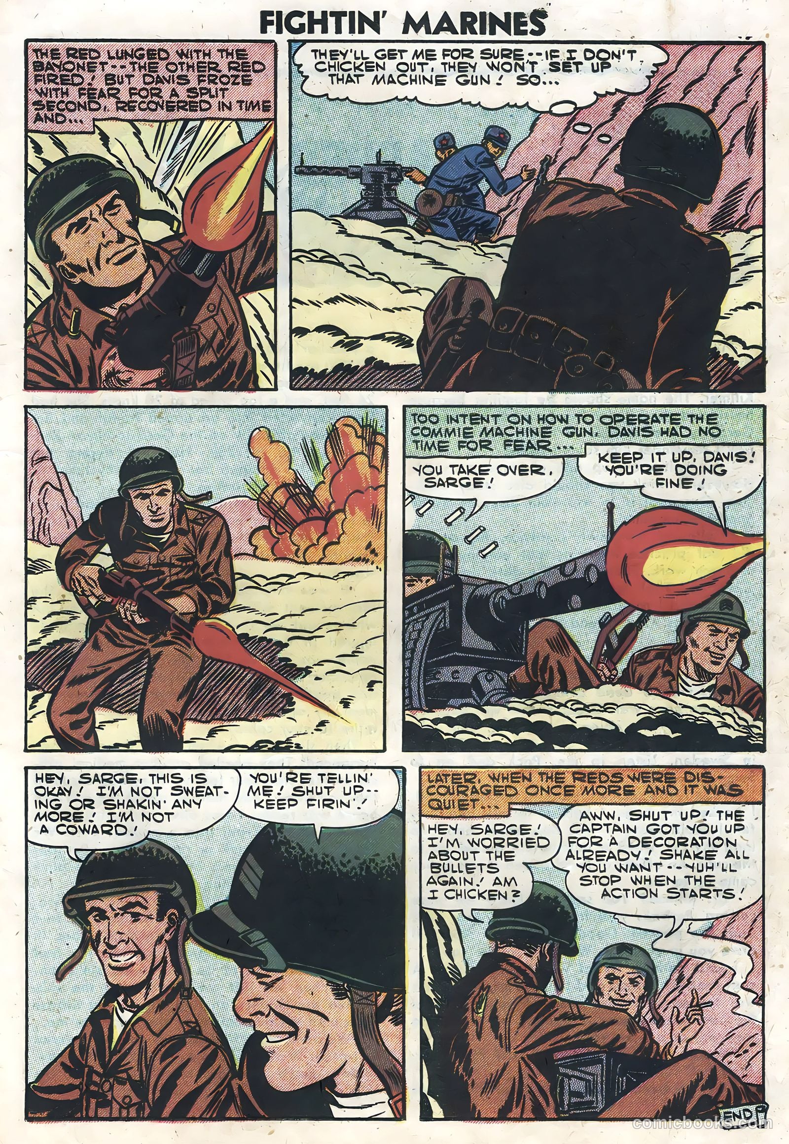 Fightin' Marines #24 (1957) — page 19 of 36
