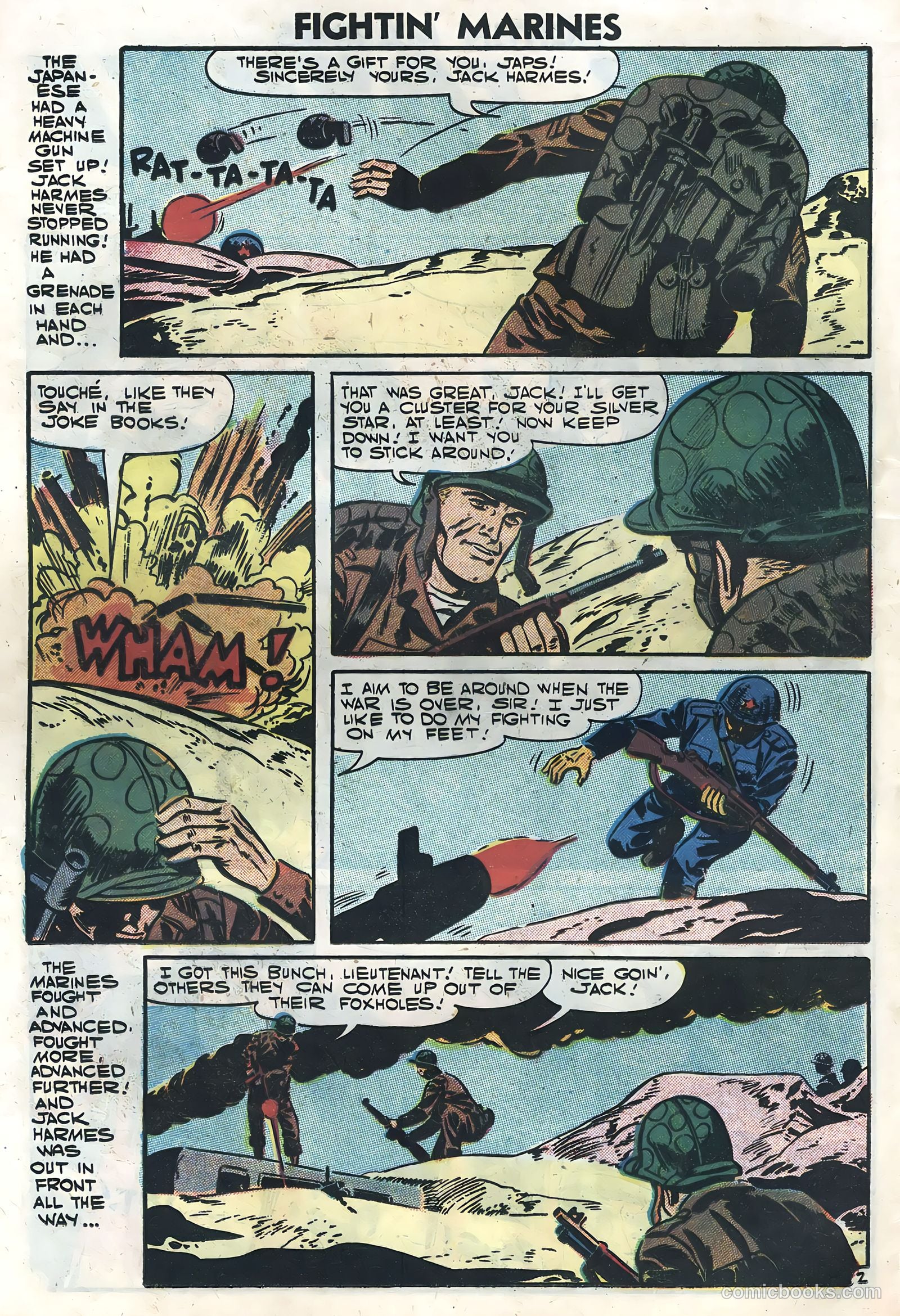 Fightin' Marines #24 (1957) — page 24 of 36