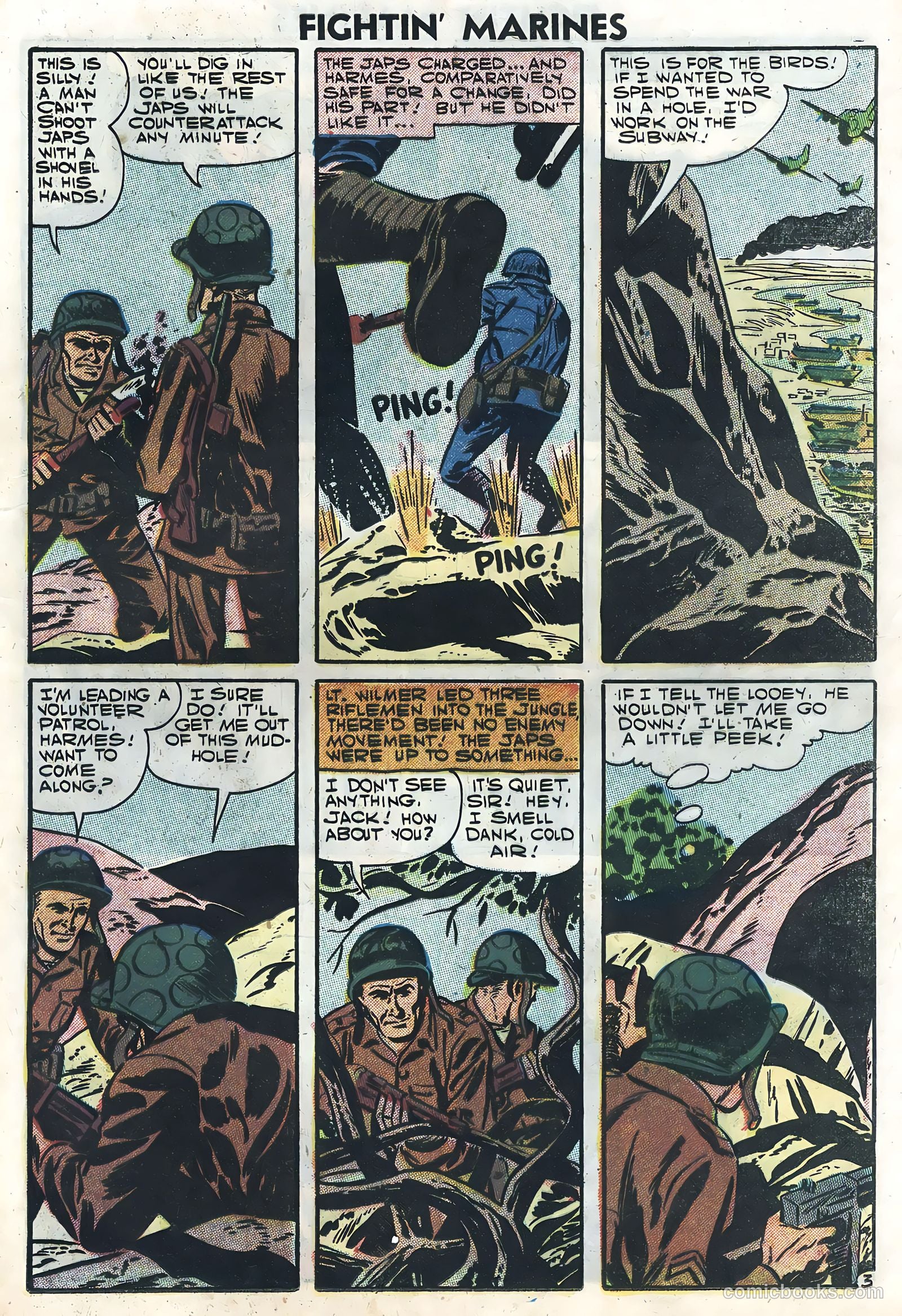 Fightin' Marines #24 (1957) — page 25 of 36