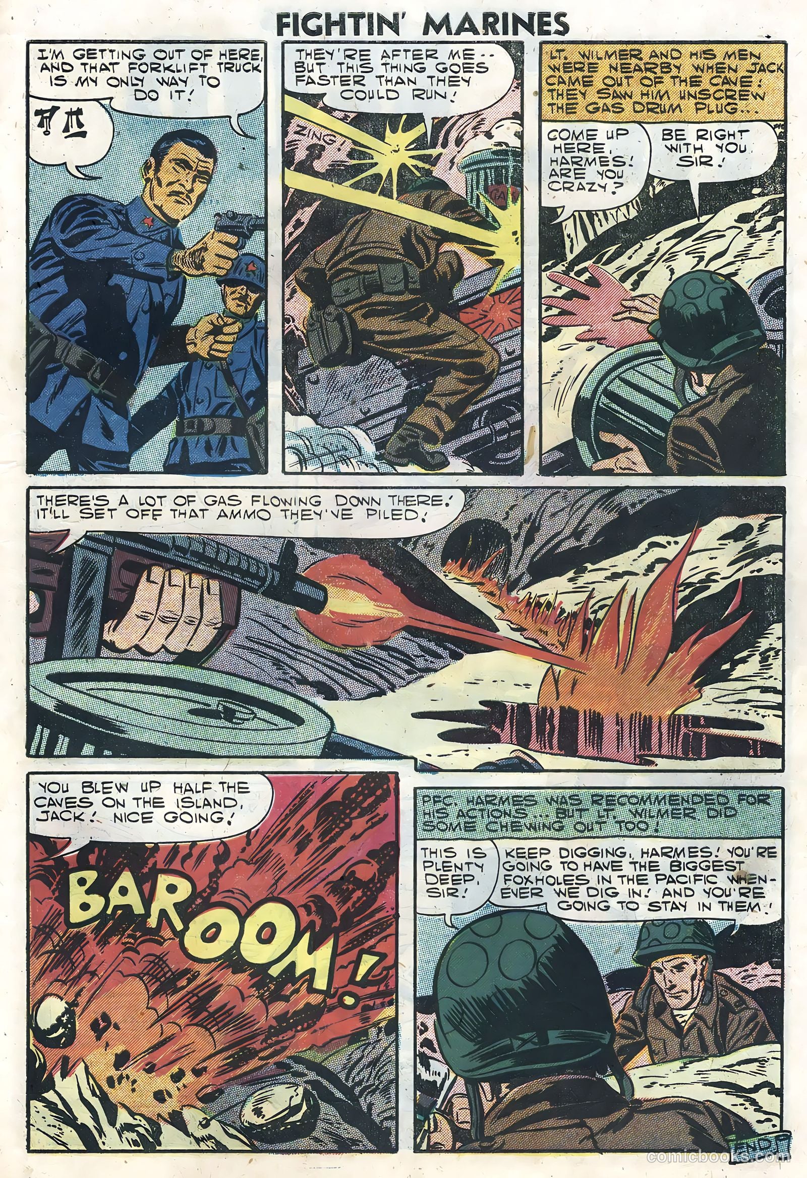 Fightin' Marines #24 (1957) — page 27 of 36
