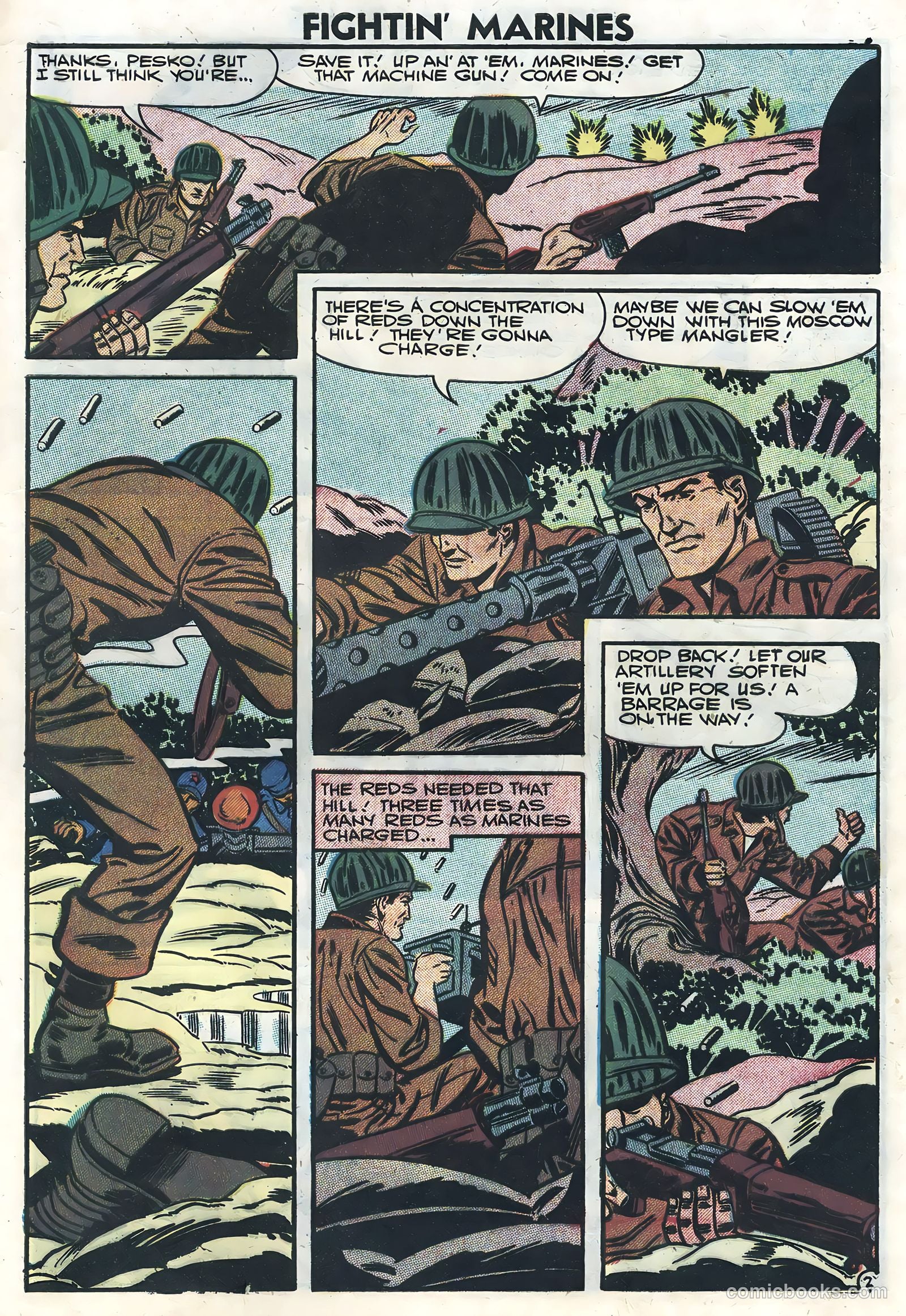 Fightin' Marines #24 (1957) — page 29 of 36