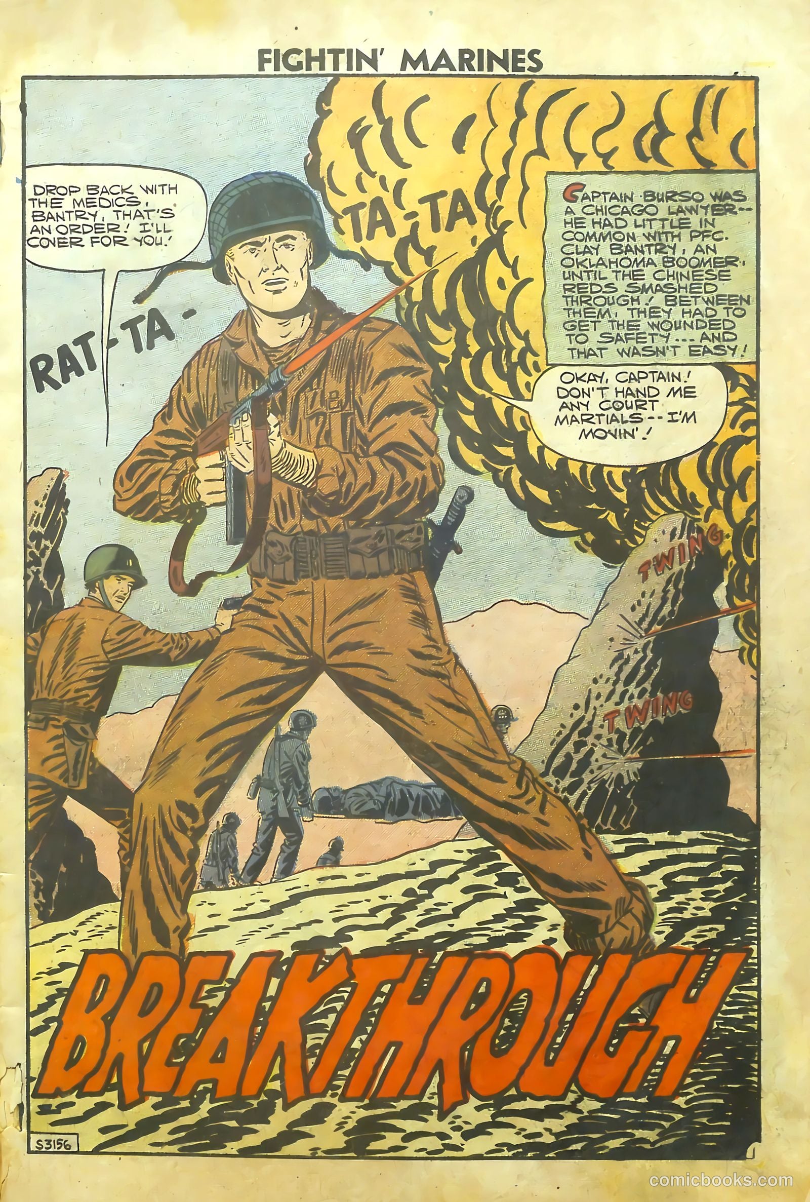 Fightin' Marines #25 (1958) — page 3 of 68