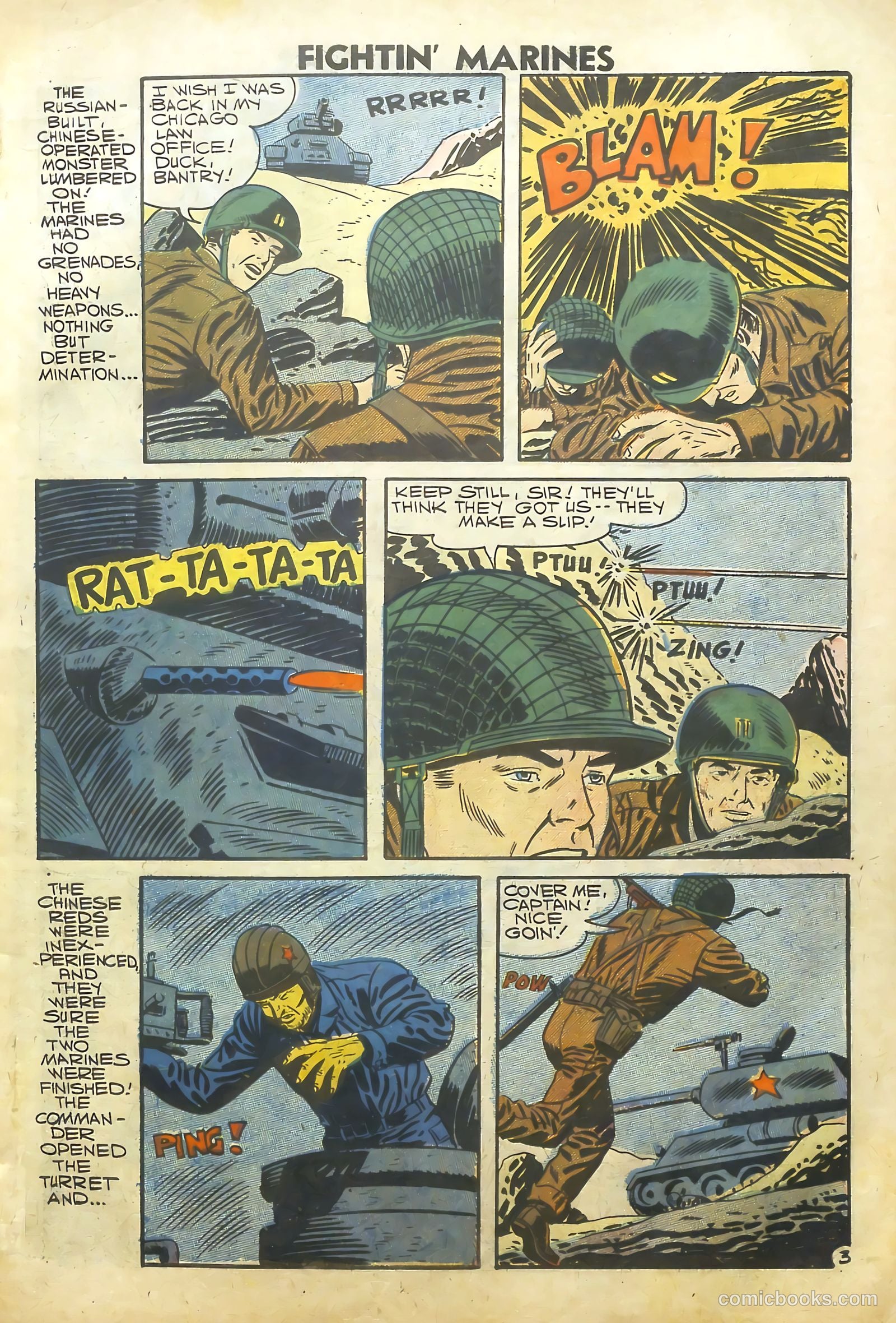 Fightin' Marines #25 (1958) — page 5 of 68