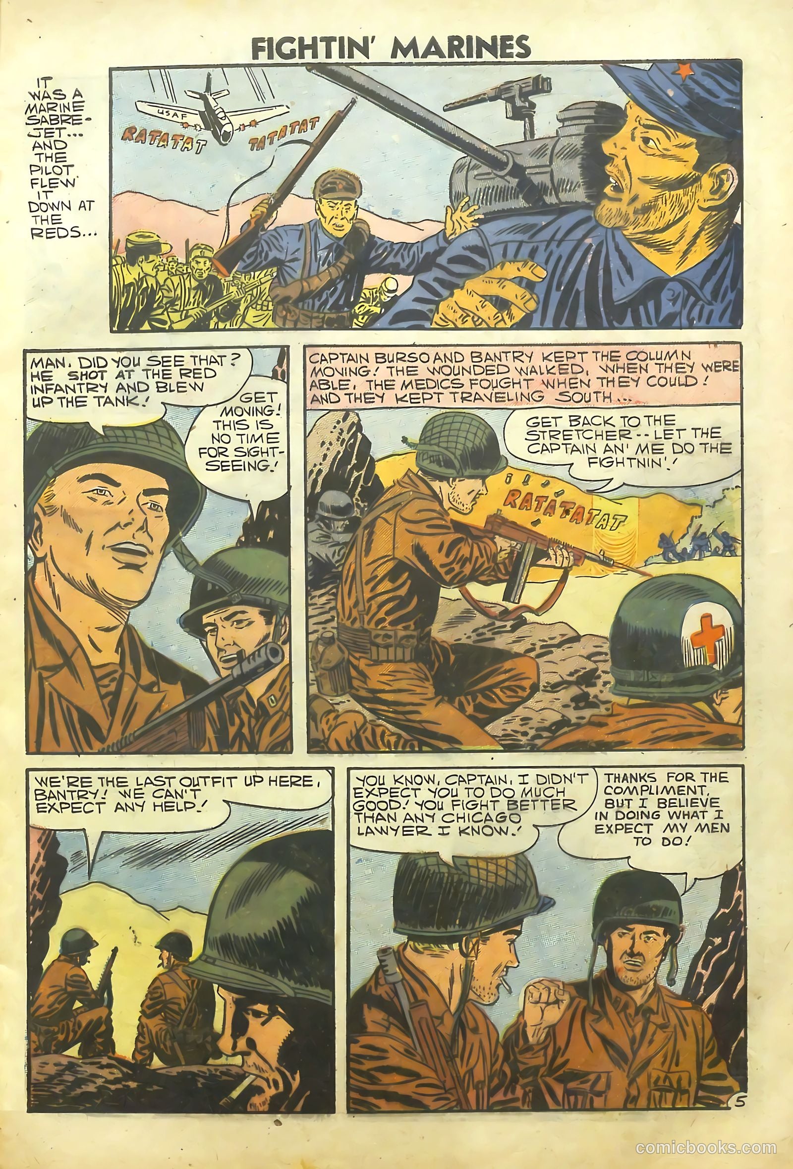 Fightin' Marines #25 (1958) — page 7 of 68