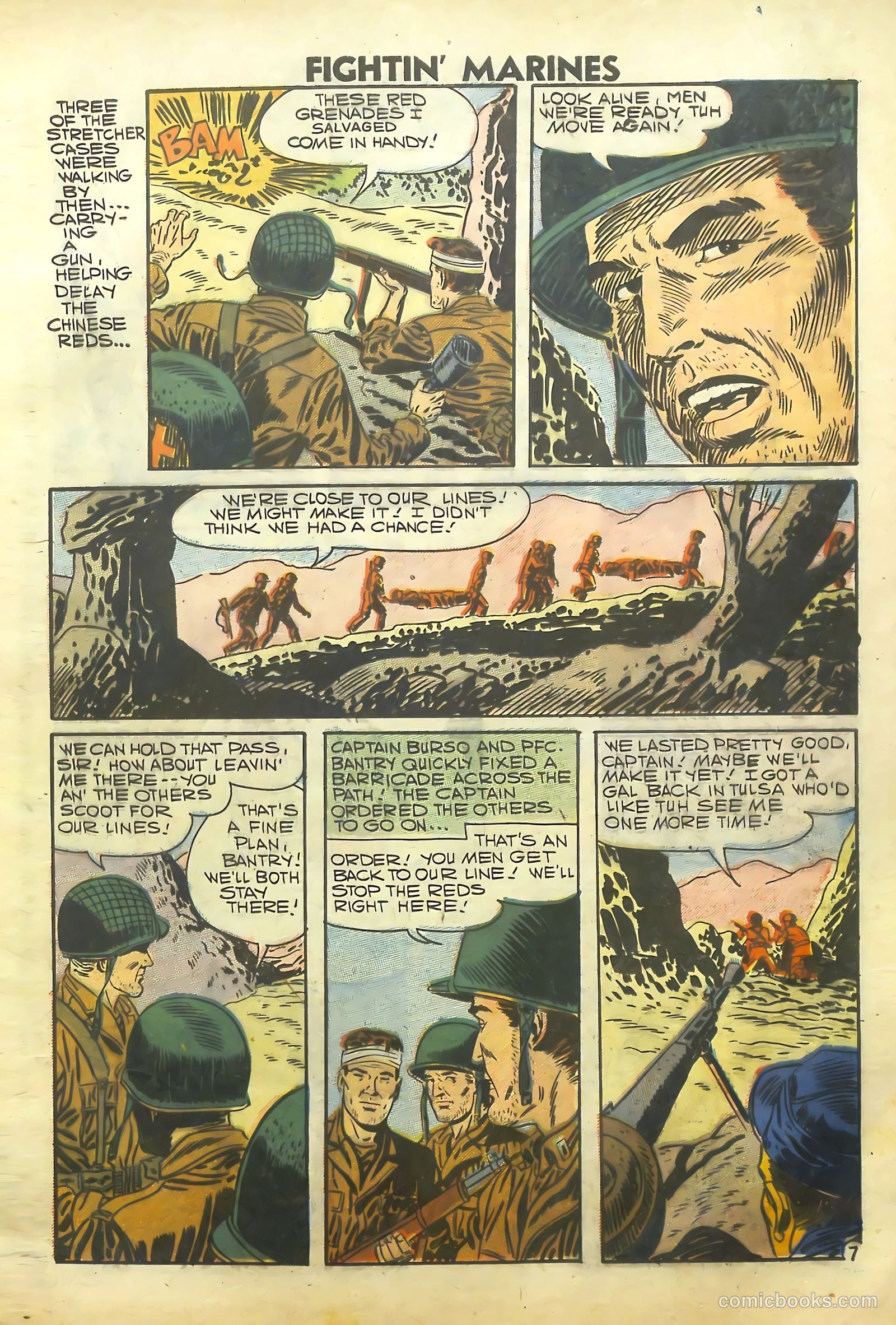 Fightin' Marines #25 (1958) — page 9 of 68