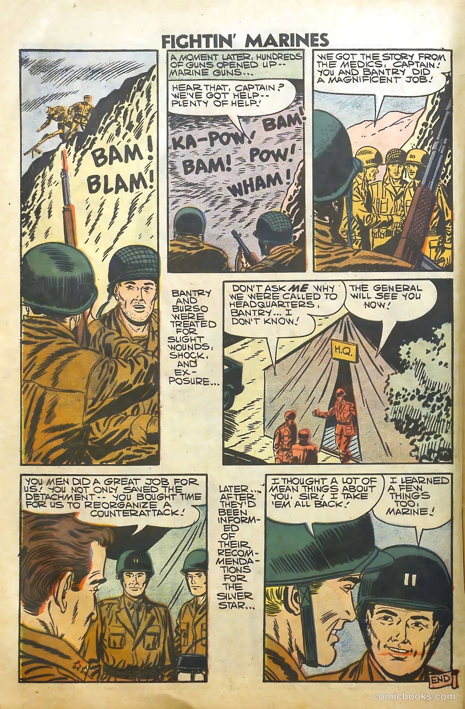 Fightin' Marines #25 (1958) — page 10 of 68