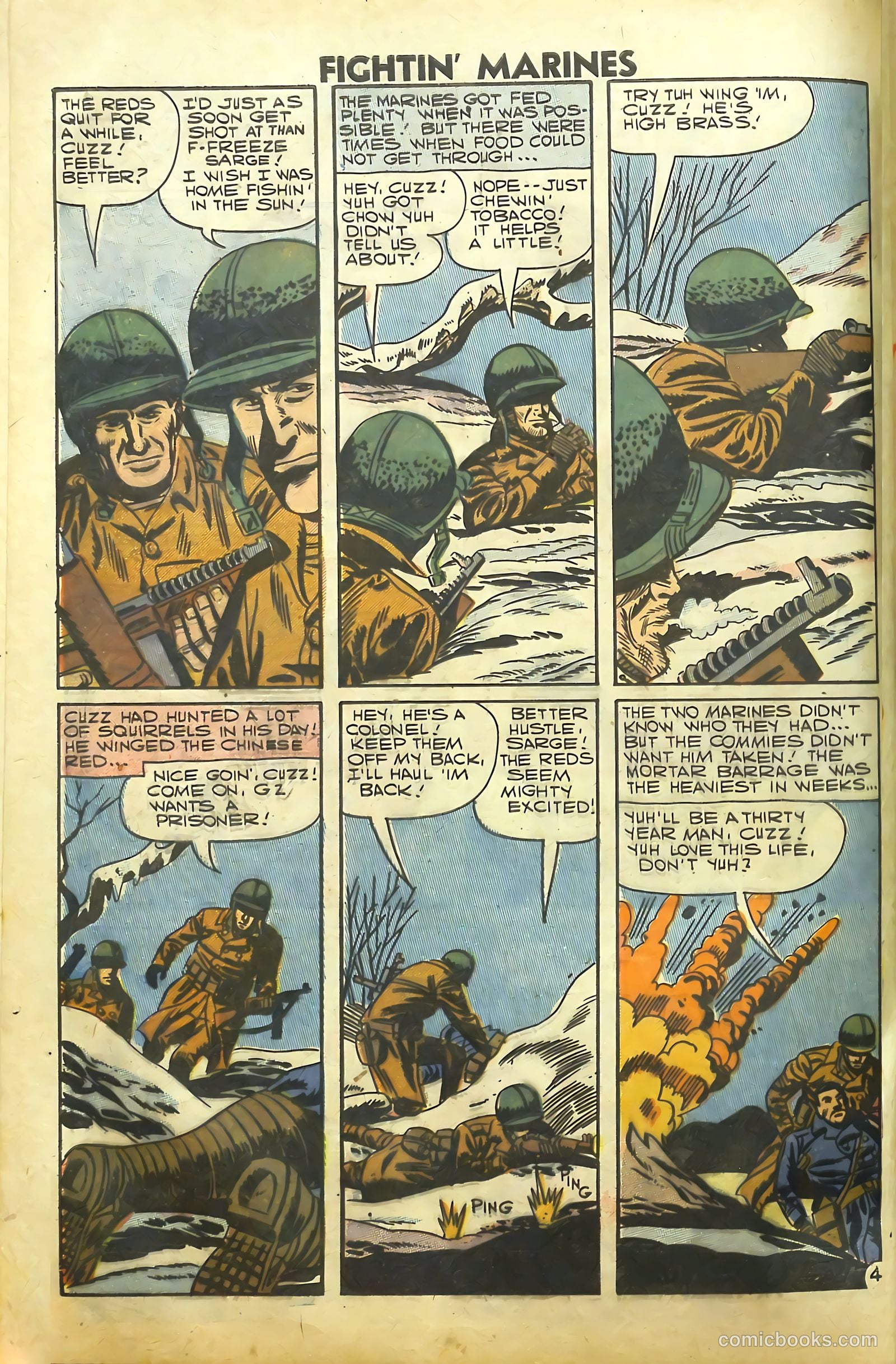 Fightin' Marines #25 (1958) — page 14 of 68