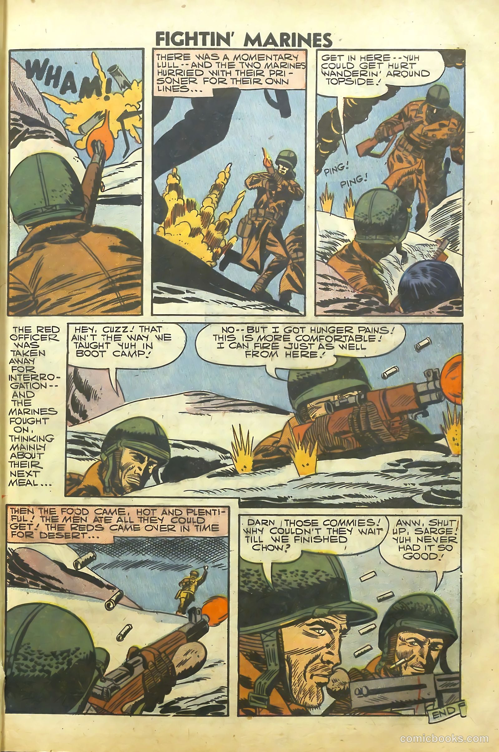 Fightin' Marines #25 (1958) — page 15 of 68