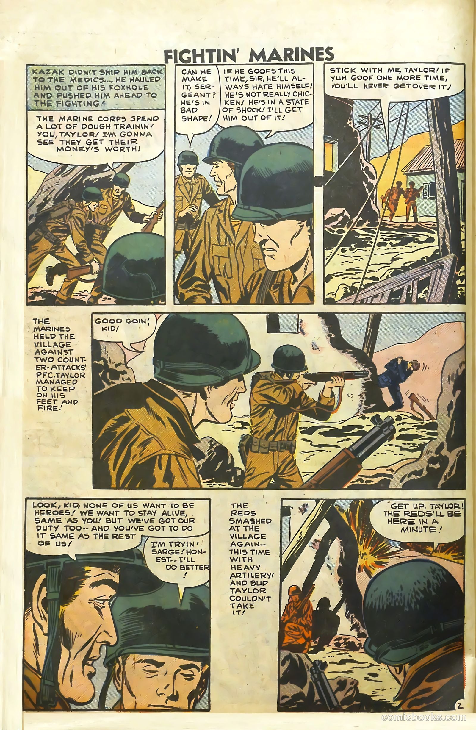 Fightin' Marines #25 (1958) — page 18 of 68