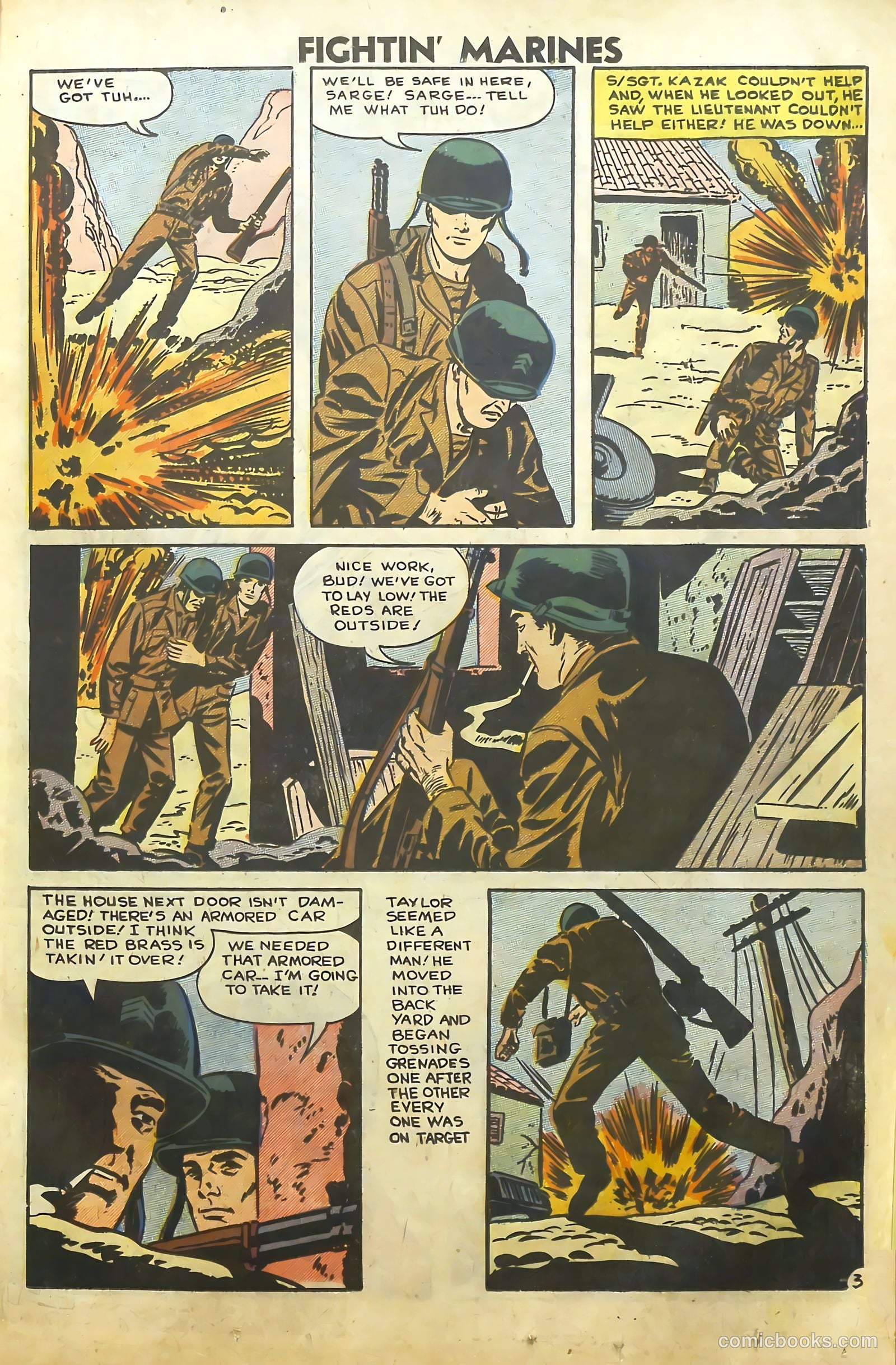 Fightin' Marines #25 (1958) — page 19 of 68