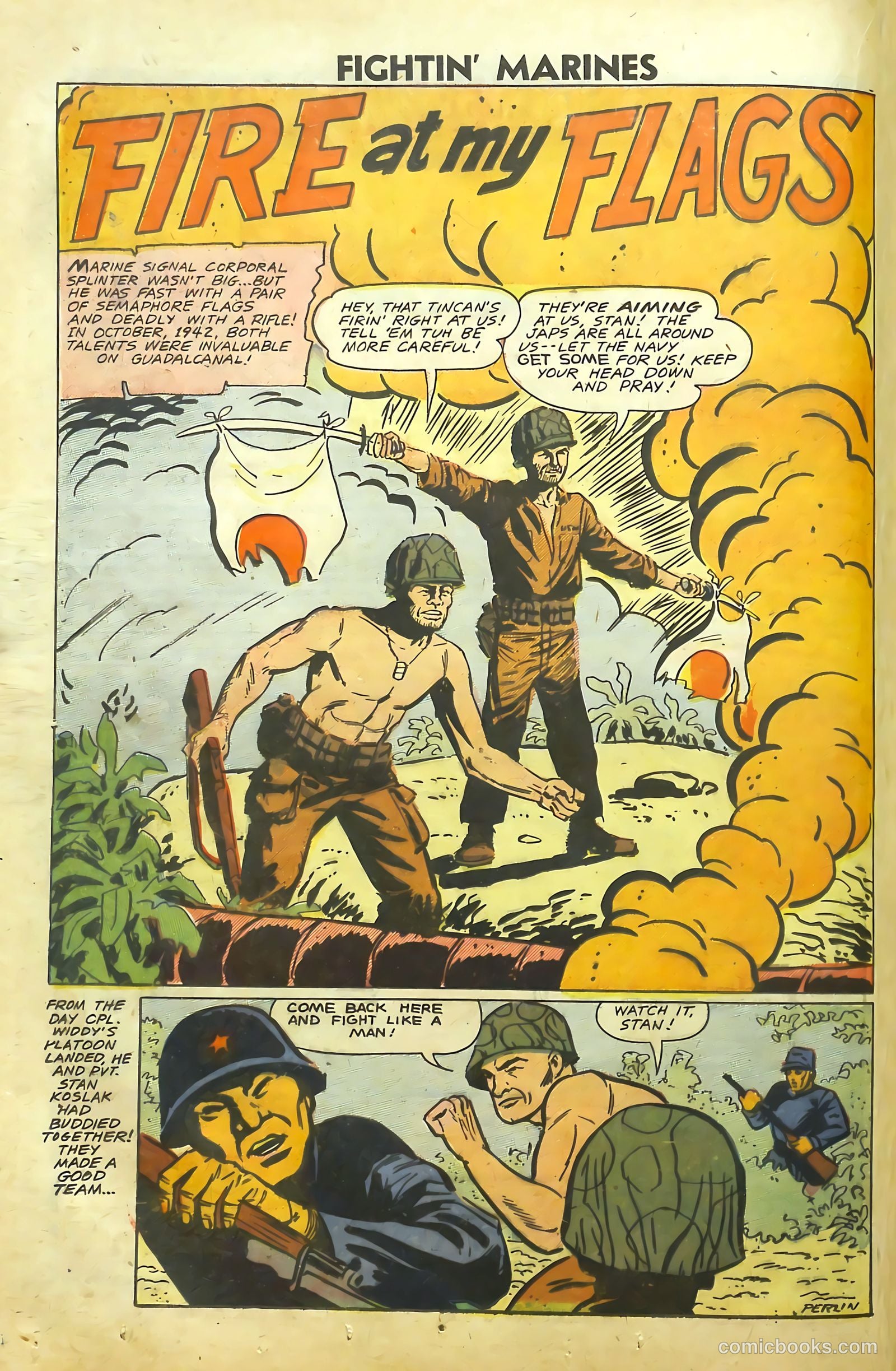 Fightin' Marines #25 (1958) — page 22 of 68