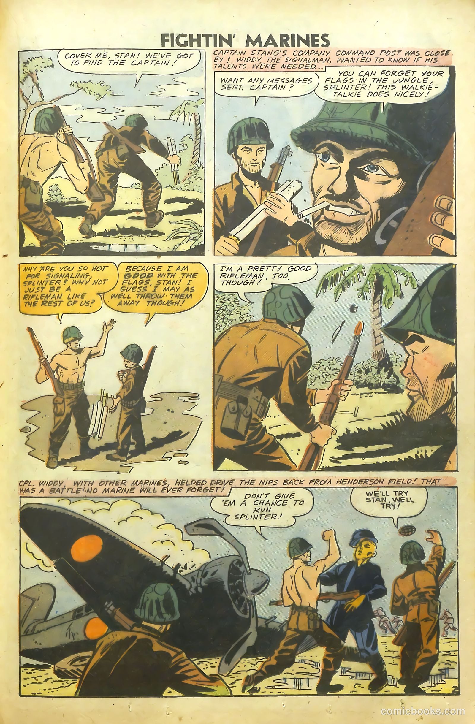 Fightin' Marines #25 (1958) — page 23 of 68