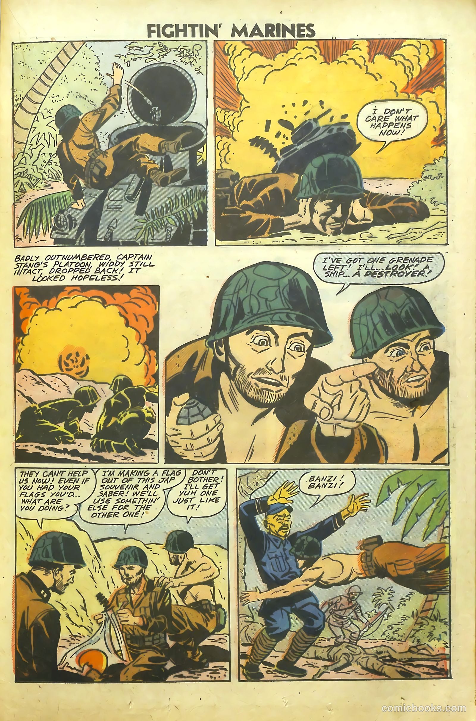 Fightin' Marines #25 (1958) — page 25 of 68