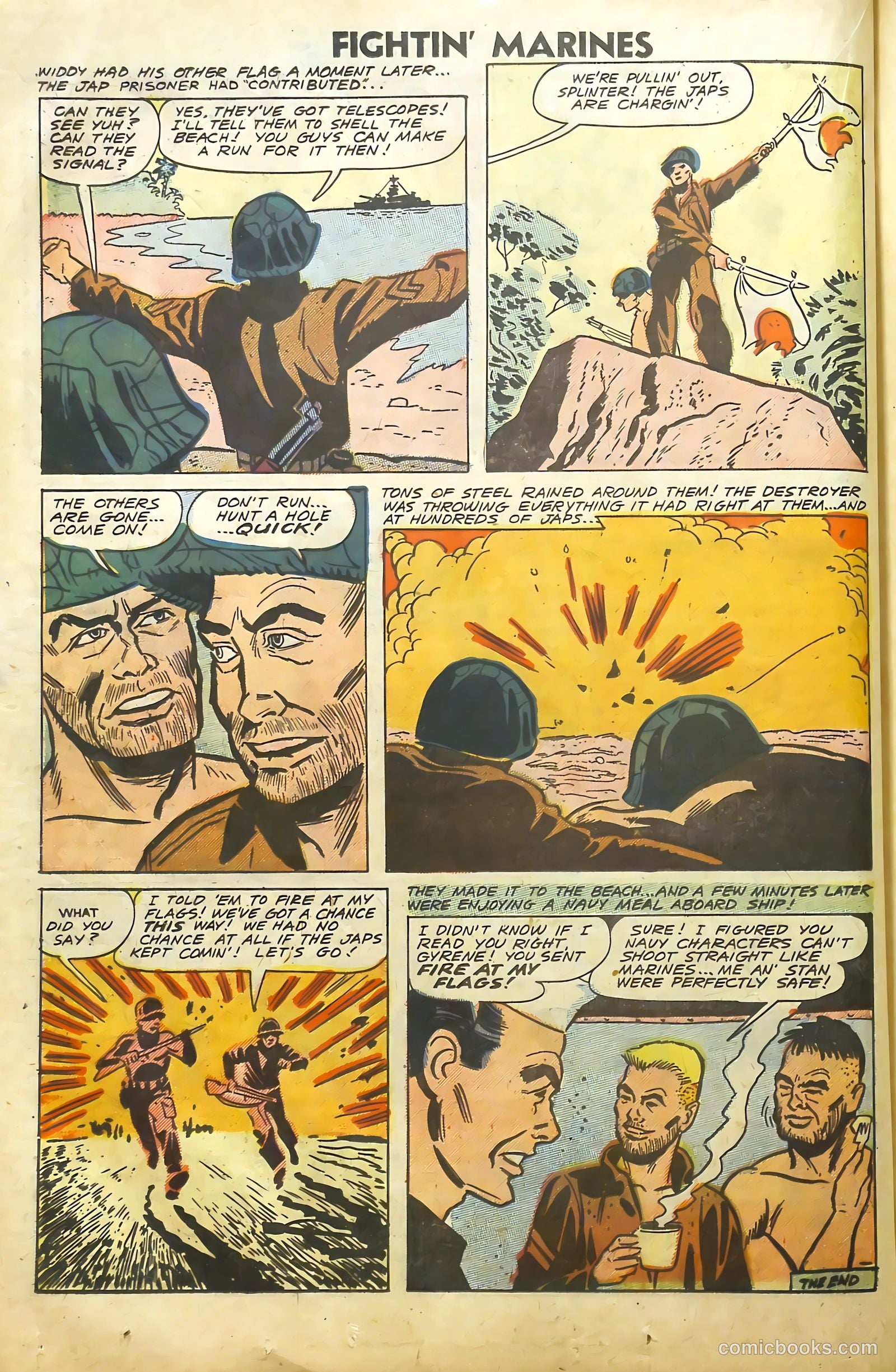 Fightin' Marines #25 (1958) — page 26 of 68
