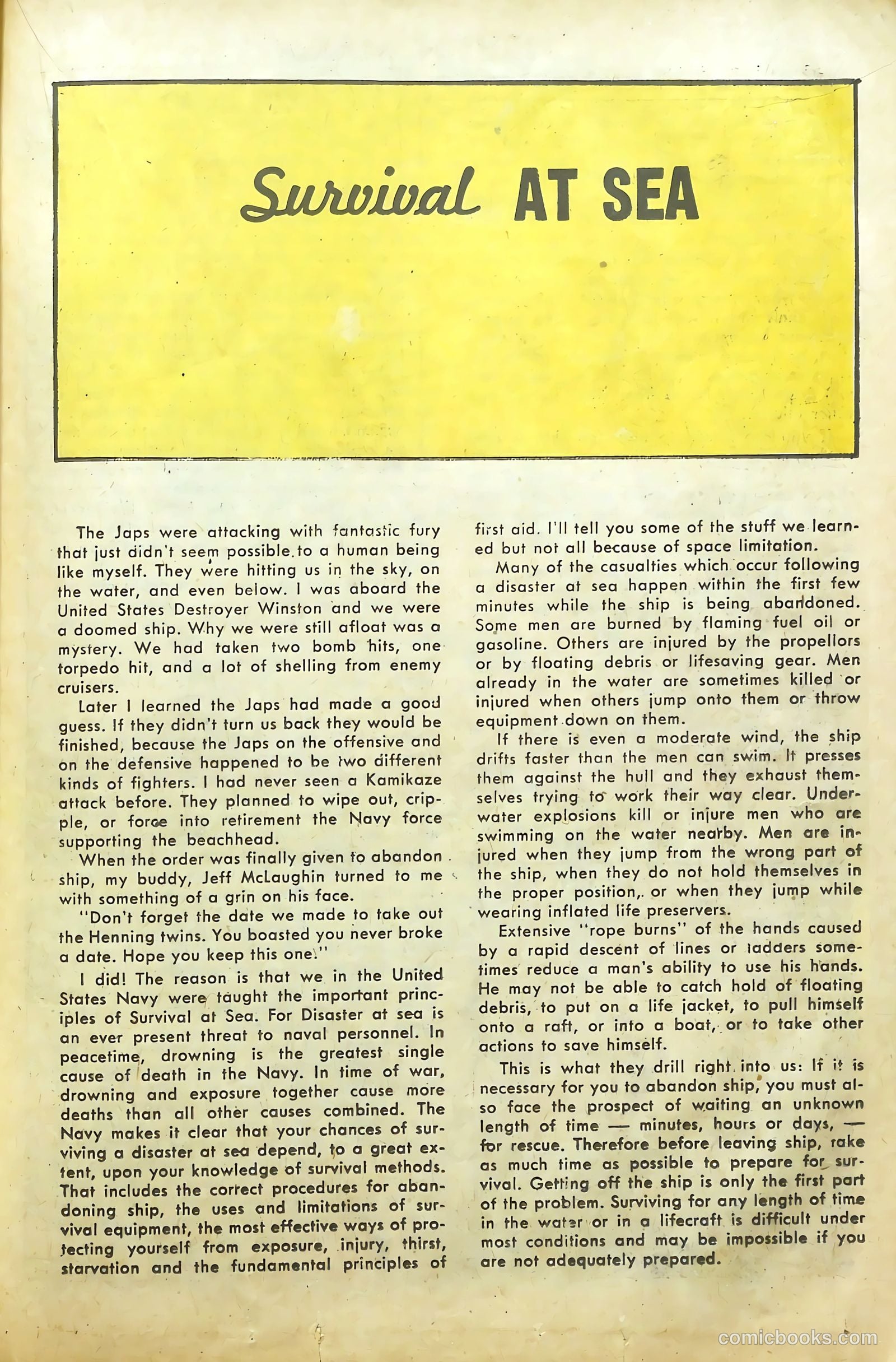 Fightin' Marines #25 (1958) — page 27 of 68