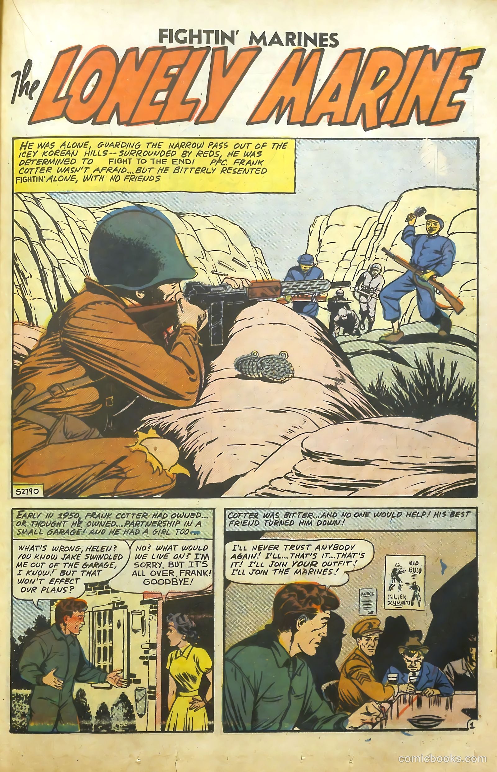 Fightin' Marines #25 (1958) — page 29 of 68