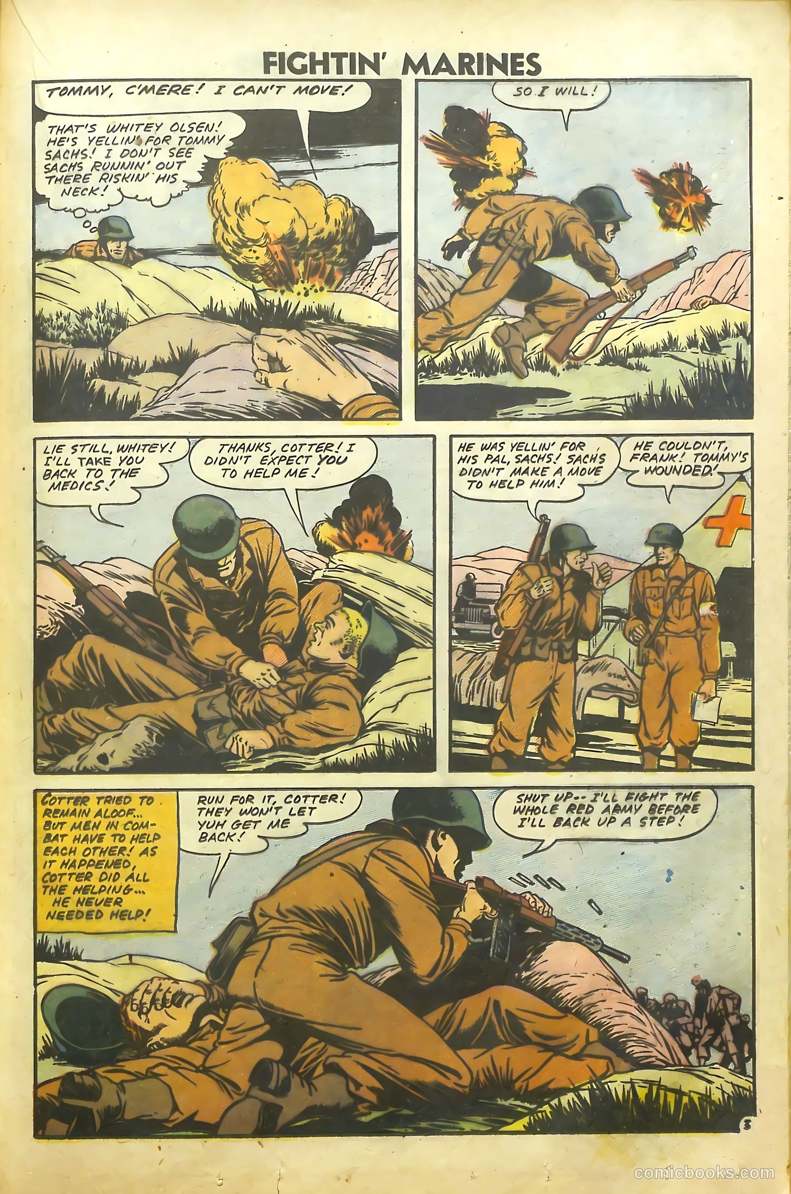 Fightin' Marines #25 (1958) — page 31 of 68