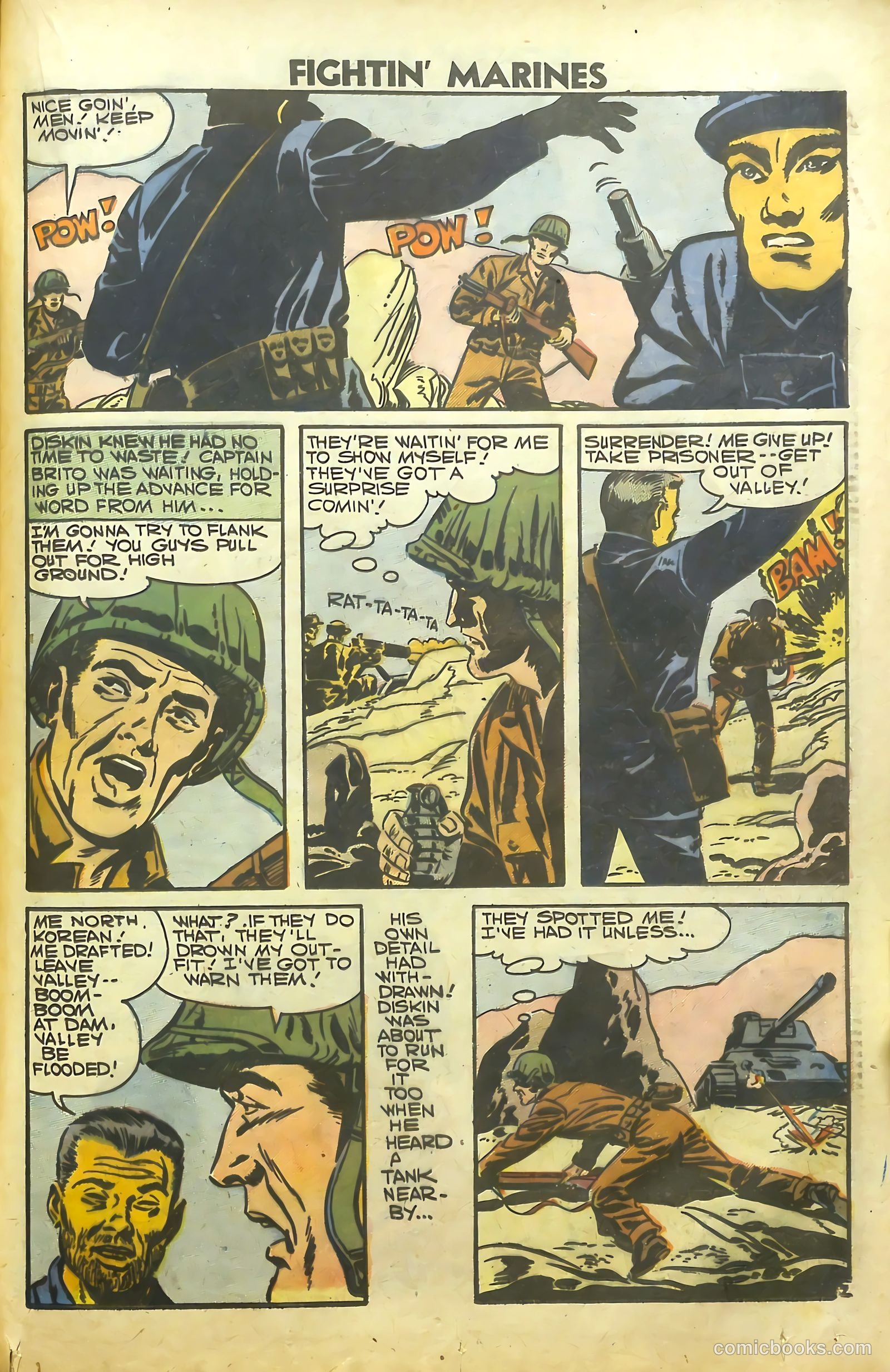 Fightin' Marines #25 (1958) — page 41 of 68