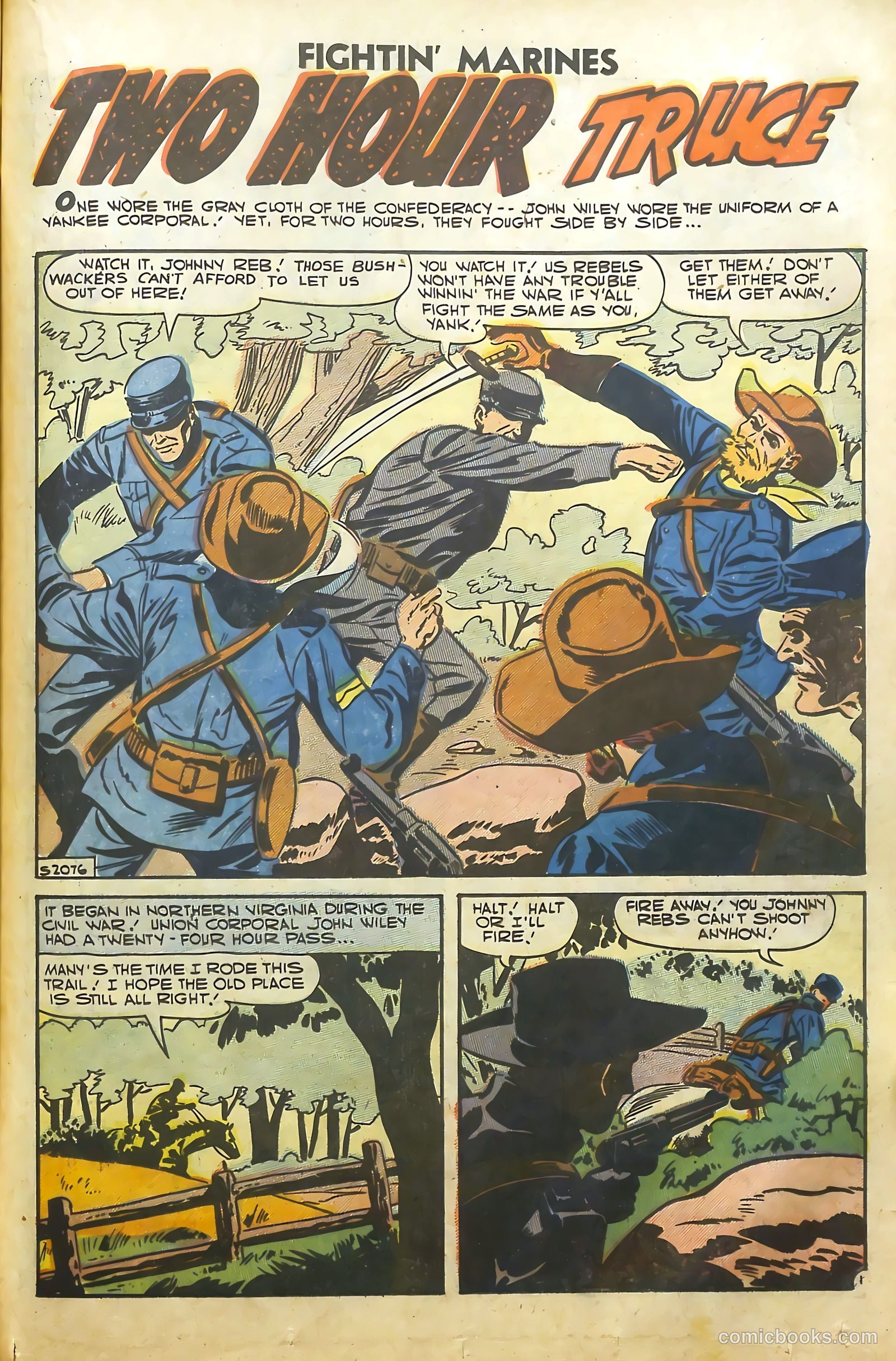 Fightin' Marines #25 (1958) — page 43 of 68