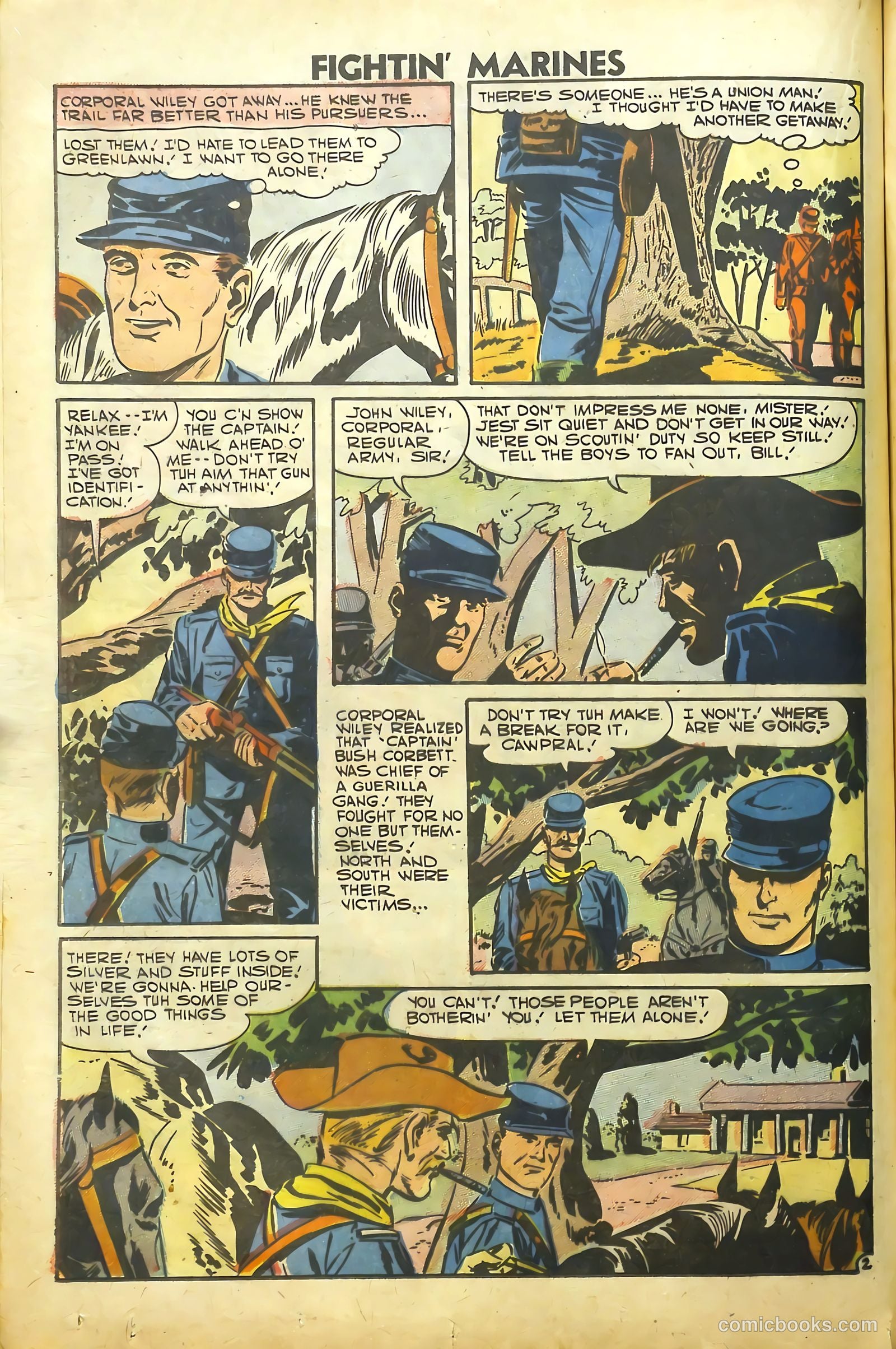Fightin' Marines #25 (1958) — page 44 of 68