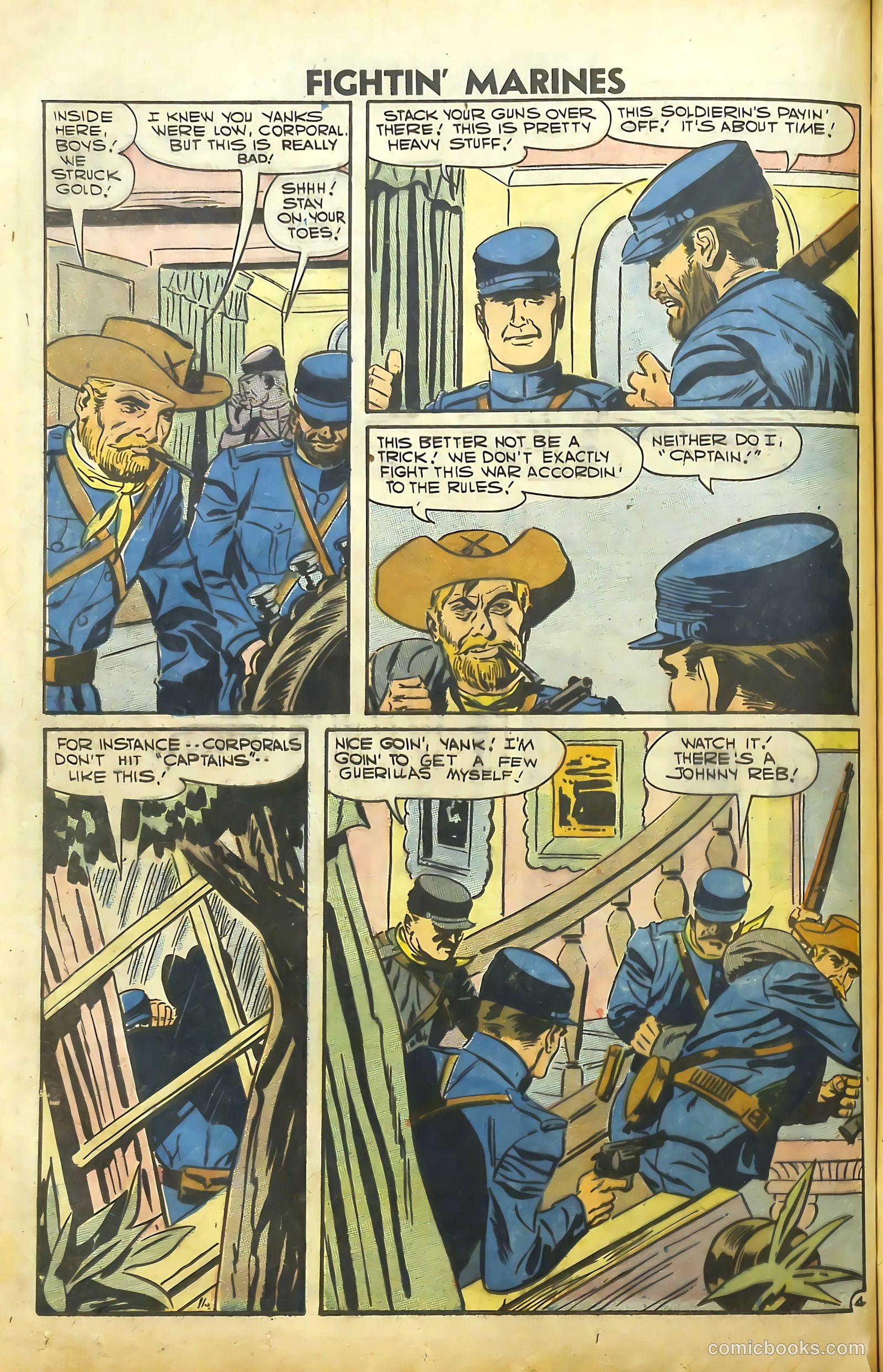 Fightin' Marines #25 (1958) — page 46 of 68