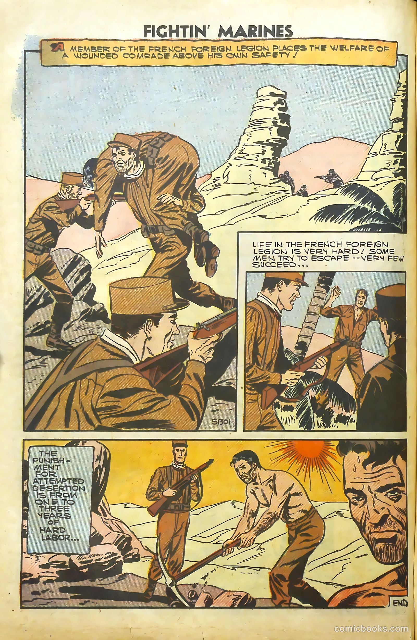 Fightin' Marines #25 (1958) — page 50 of 68