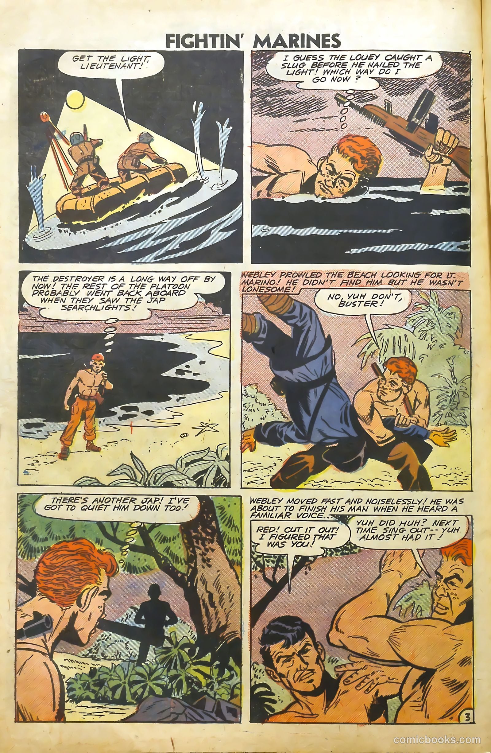 Fightin' Marines #25 (1958) — page 56 of 68