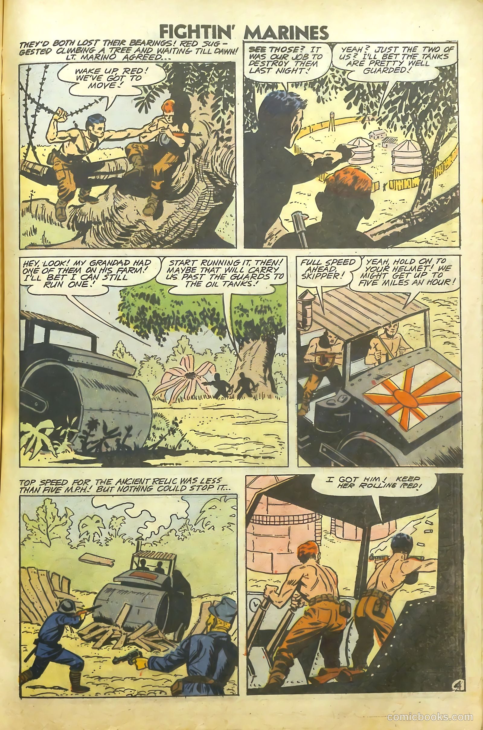 Fightin' Marines #25 (1958) — page 57 of 68
