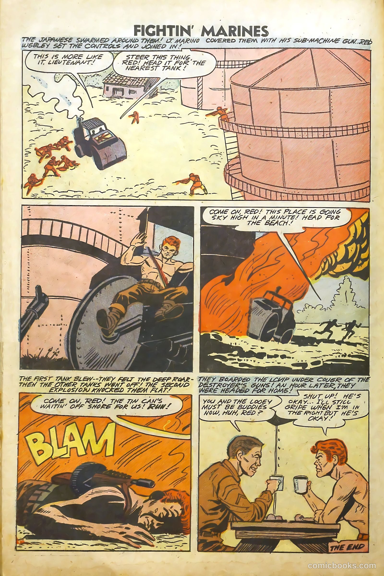 Fightin' Marines #25 (1958) — page 58 of 68