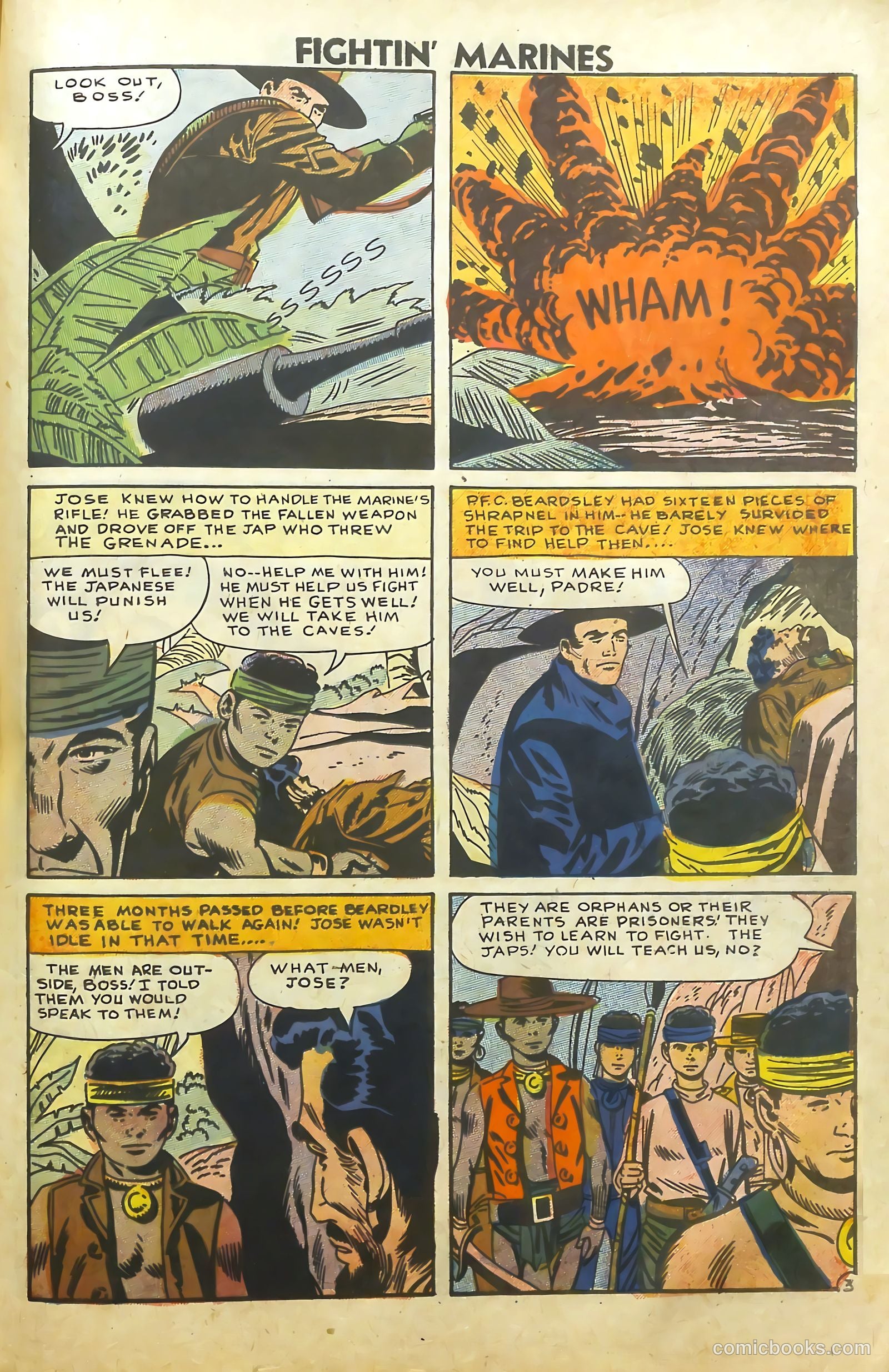 Fightin' Marines #25 (1958) — page 61 of 68