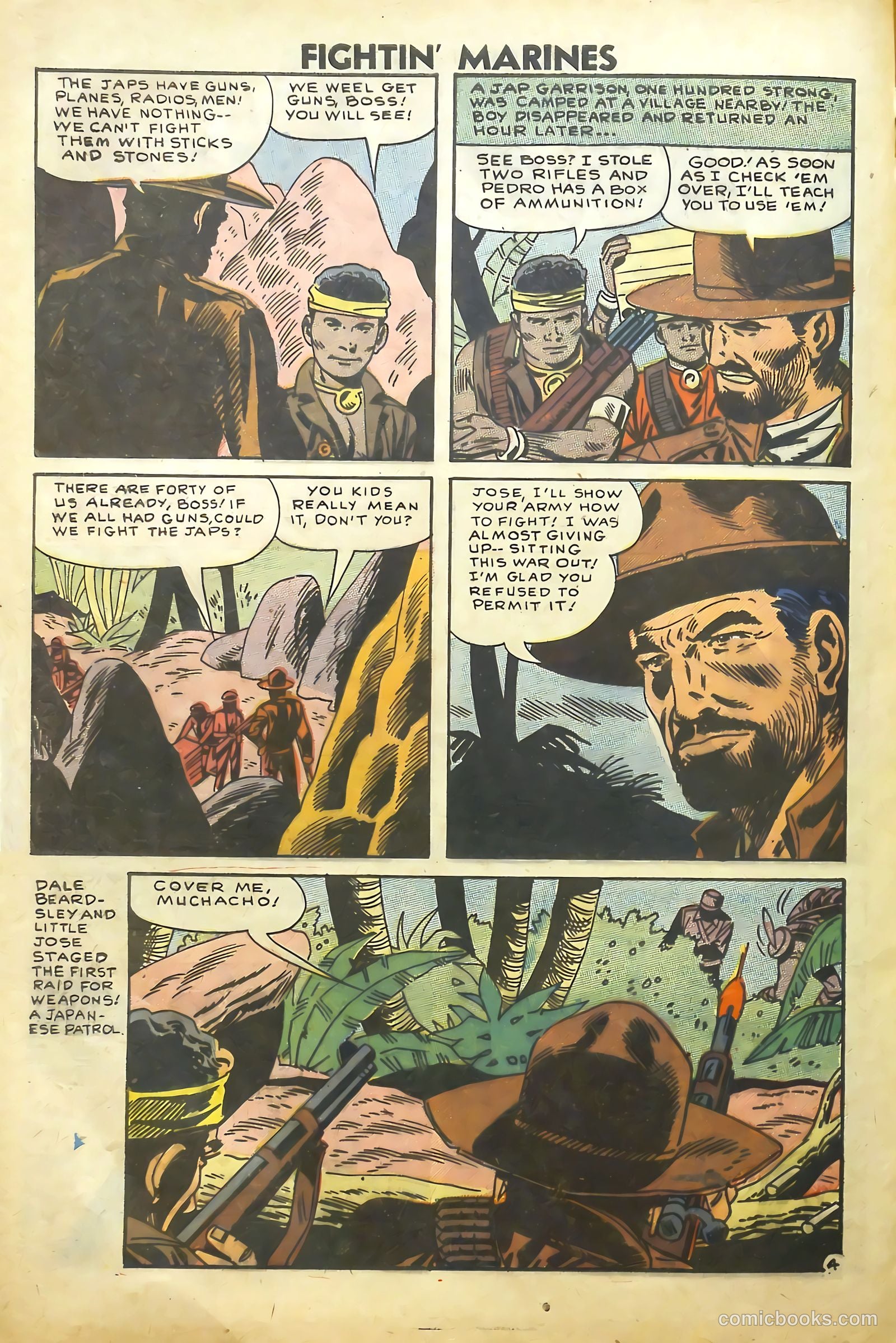 Fightin' Marines #25 (1958) — page 62 of 68