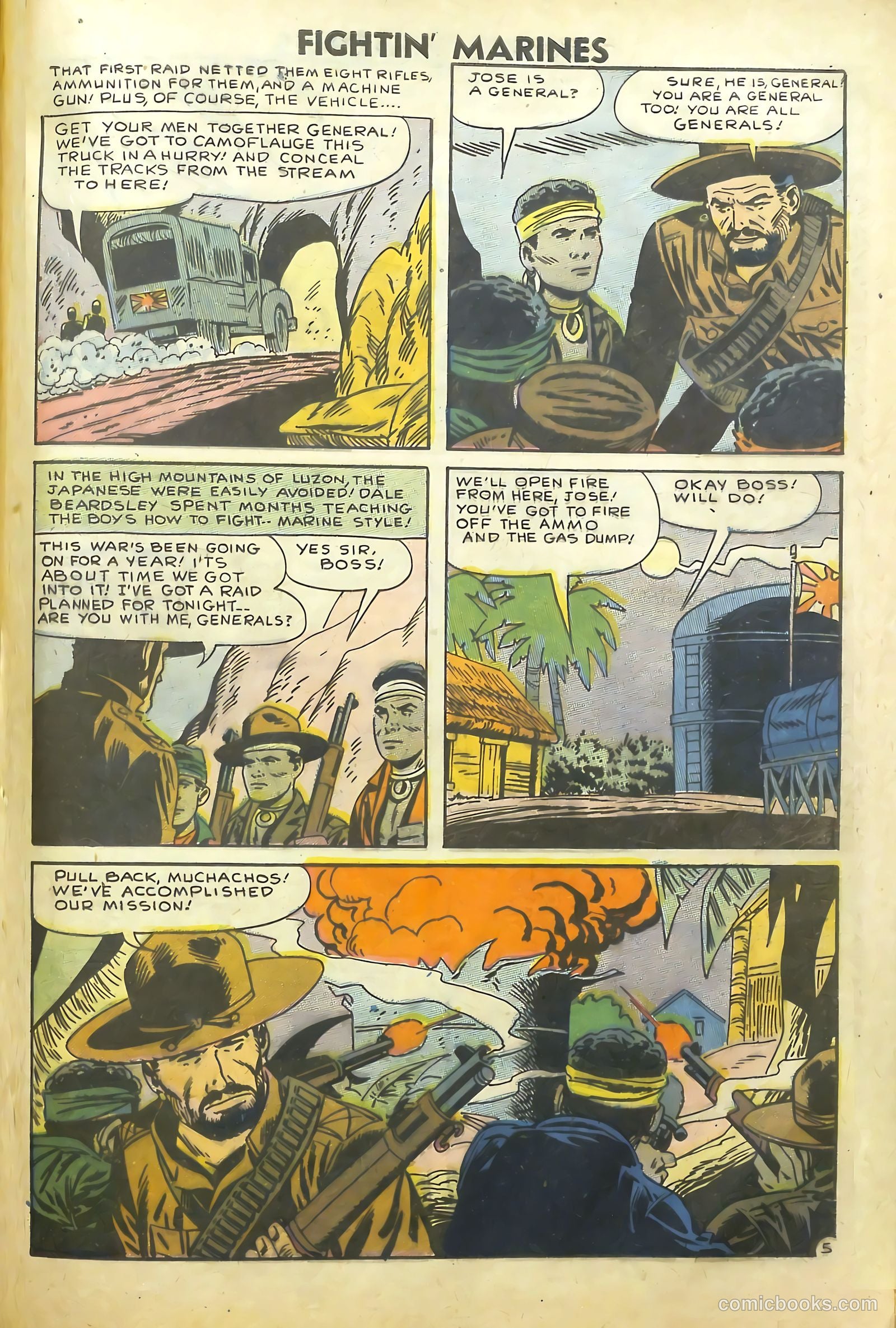 Fightin' Marines #25 (1958) — page 63 of 68
