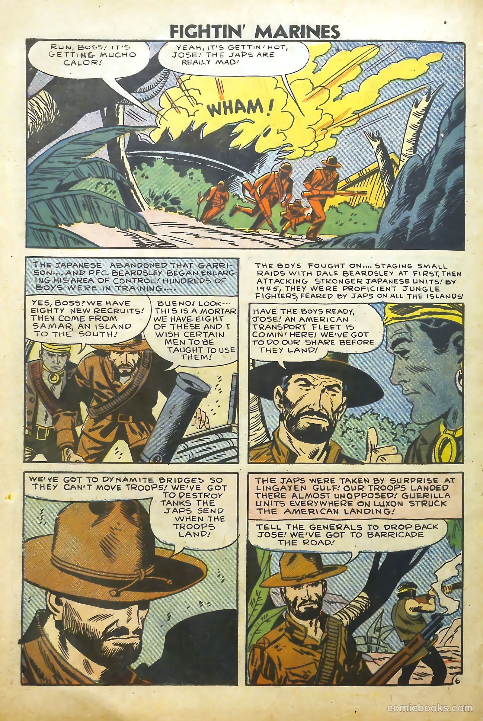 Fightin' Marines #25 (1958) — page 64 of 68