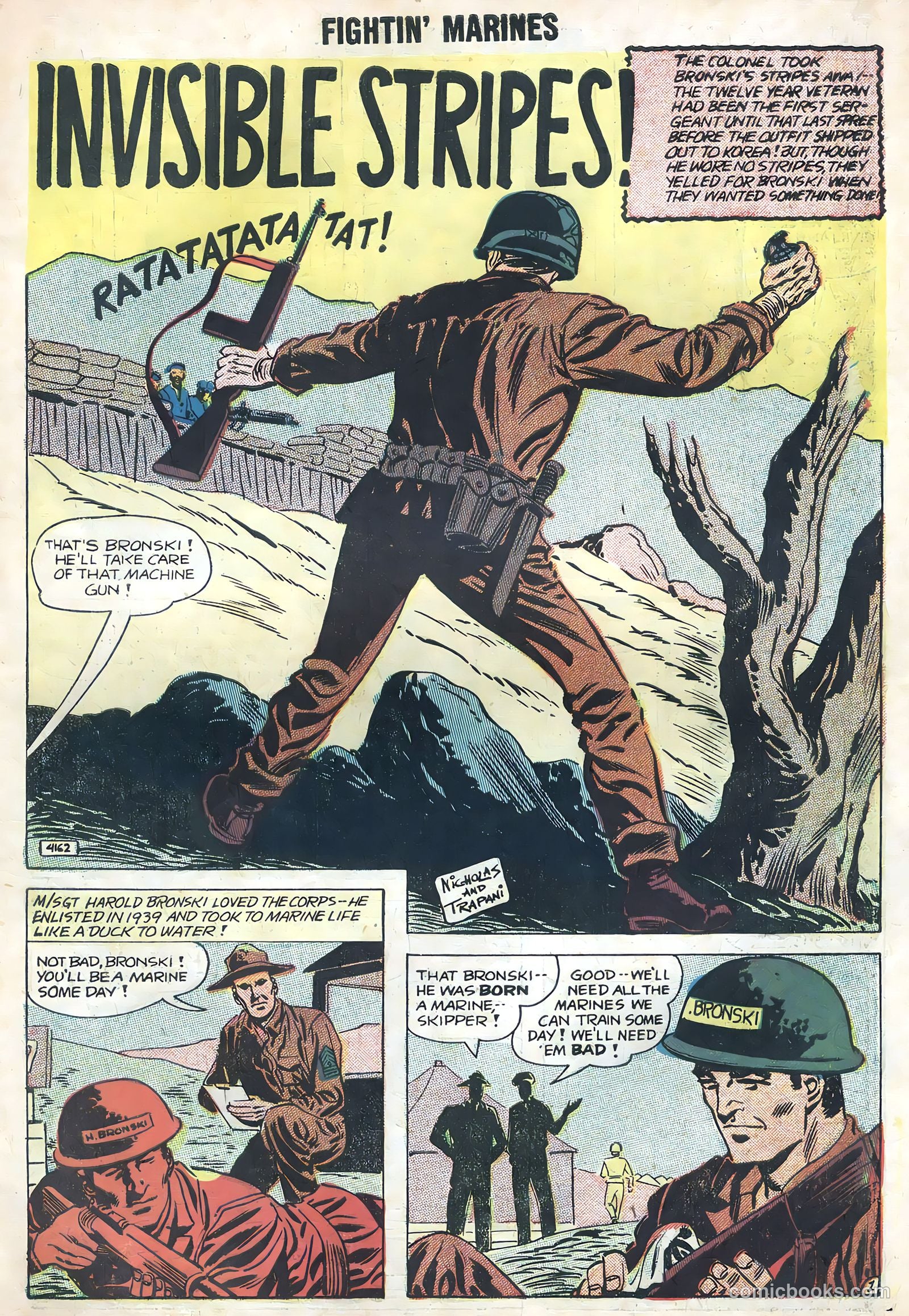 Fightin' Marines #27 (1958) — page 3 of 36