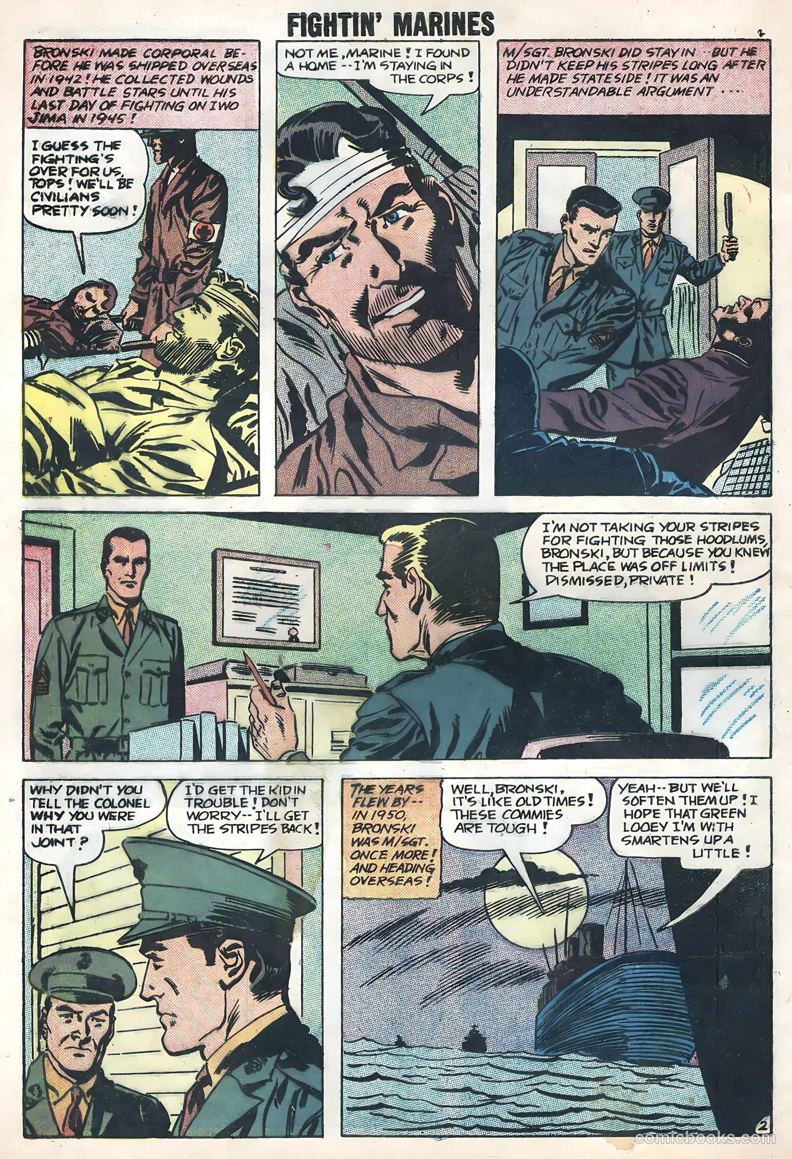Fightin' Marines #27 (1958) — page 4 of 36
