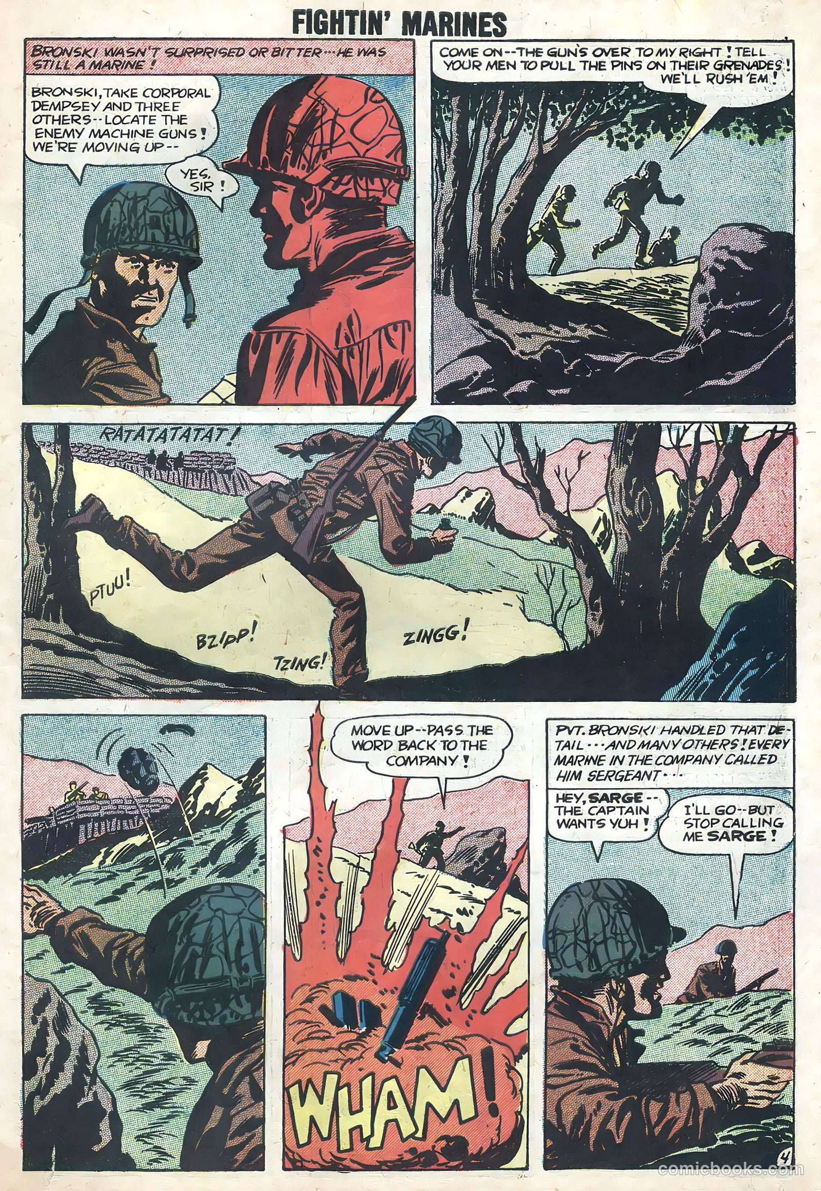 Fightin' Marines #27 (1958) — page 7 of 36