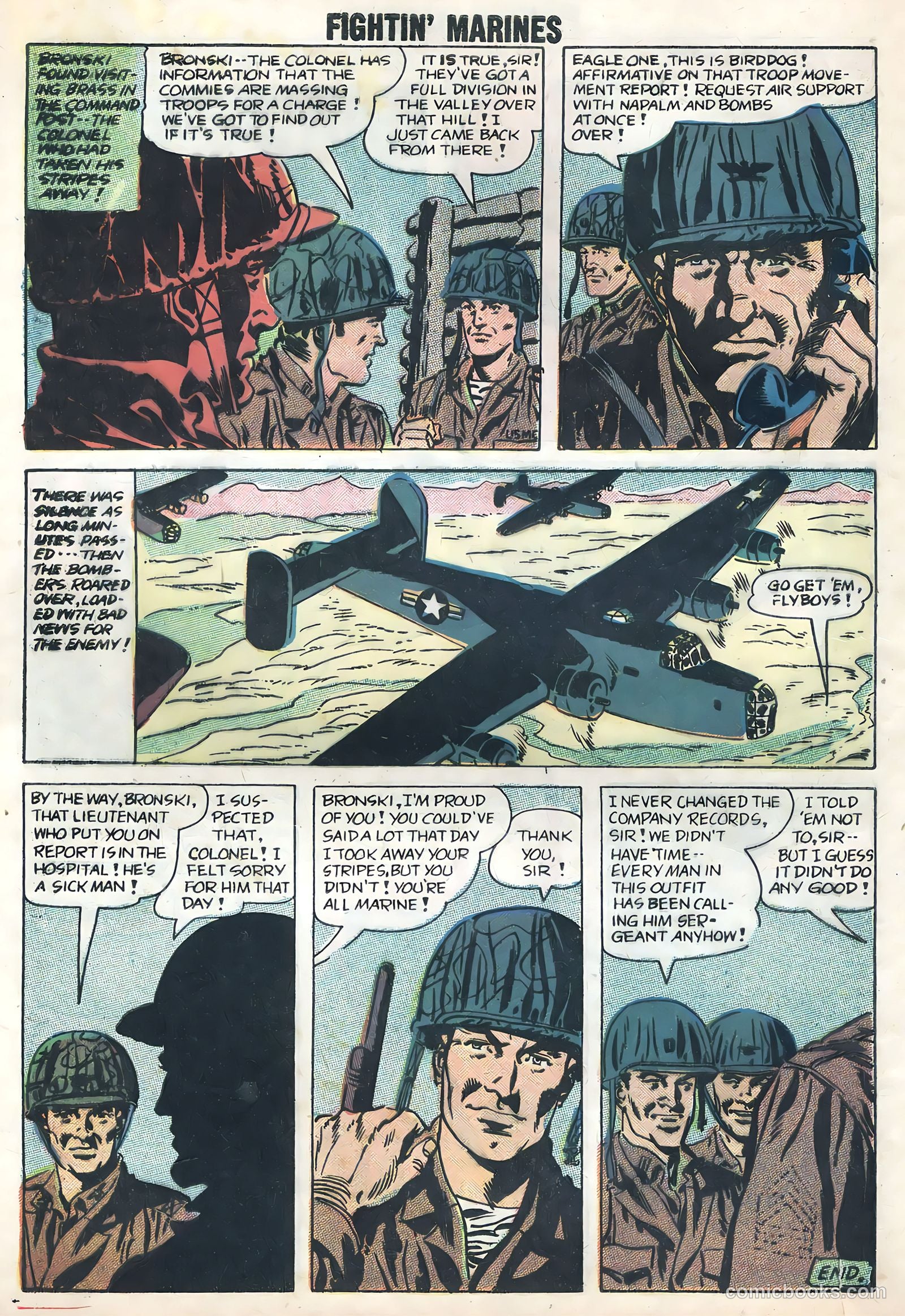 Fightin' Marines #27 (1958) — page 8 of 36