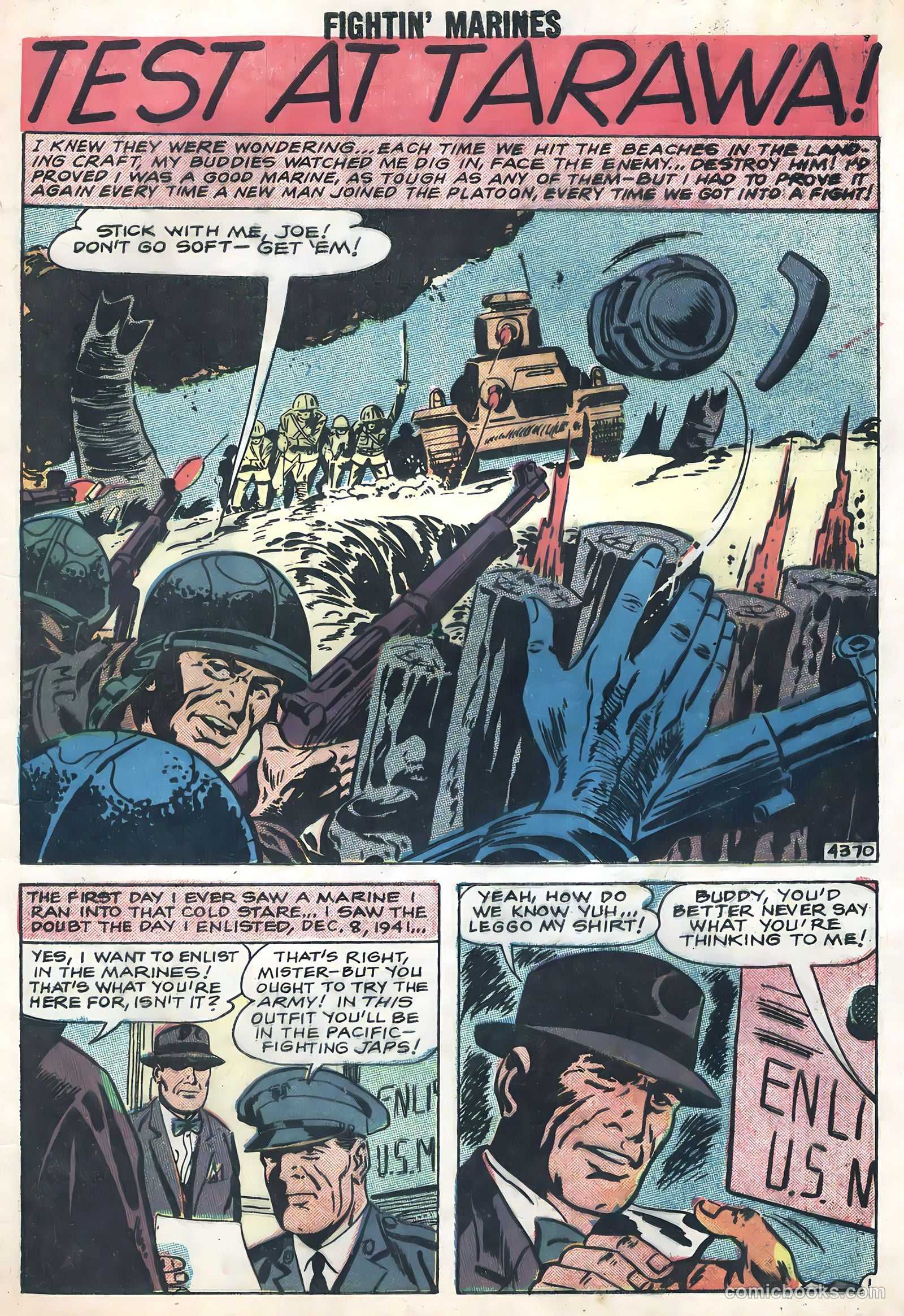 Fightin' Marines #27 (1958) — page 9 of 36