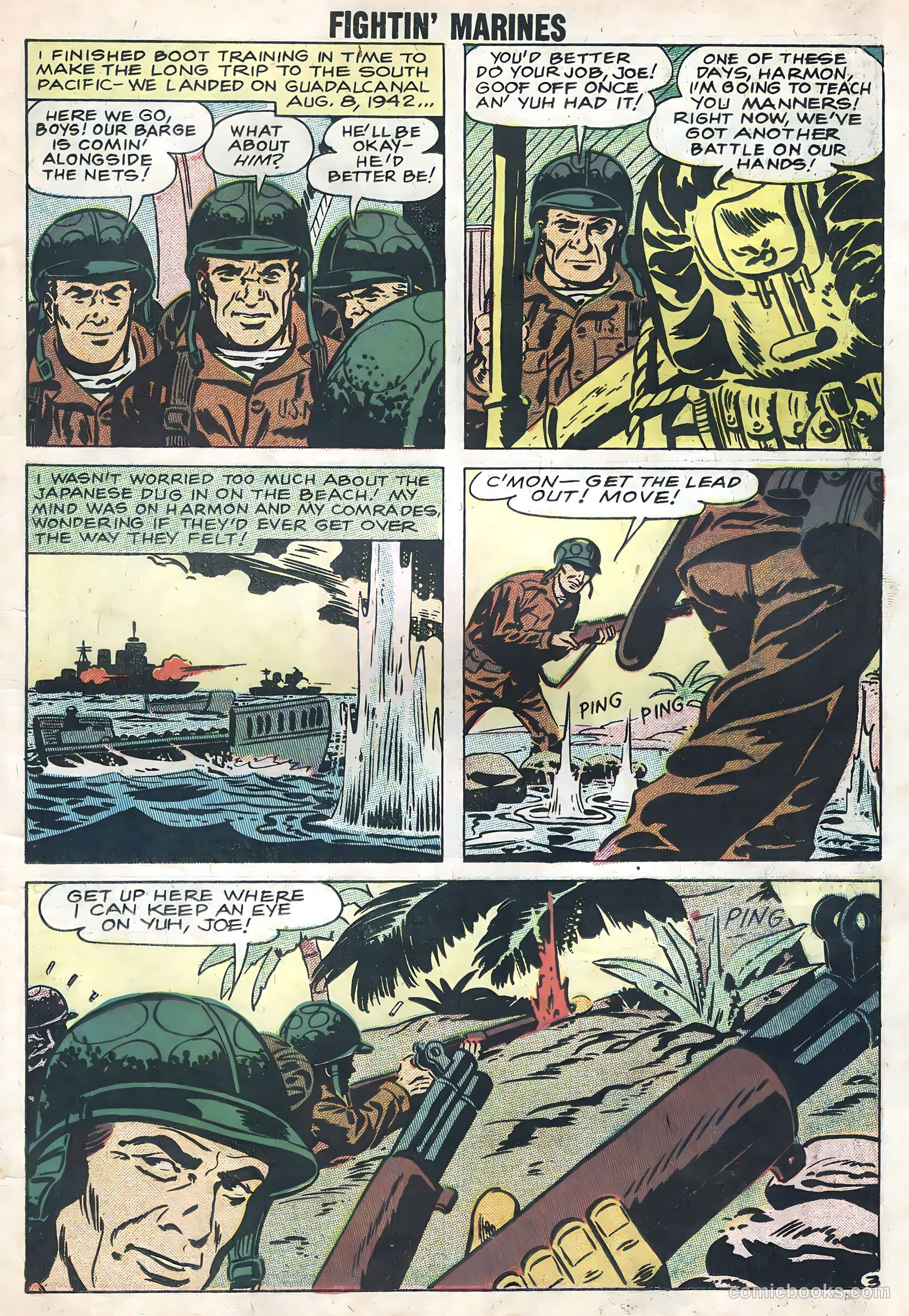 Fightin' Marines #27 (1958) — page 11 of 36