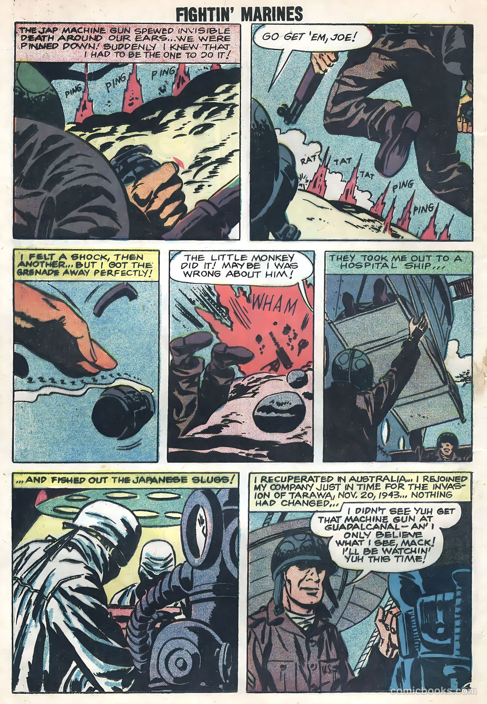 Fightin' Marines #27 (1958) — page 12 of 36