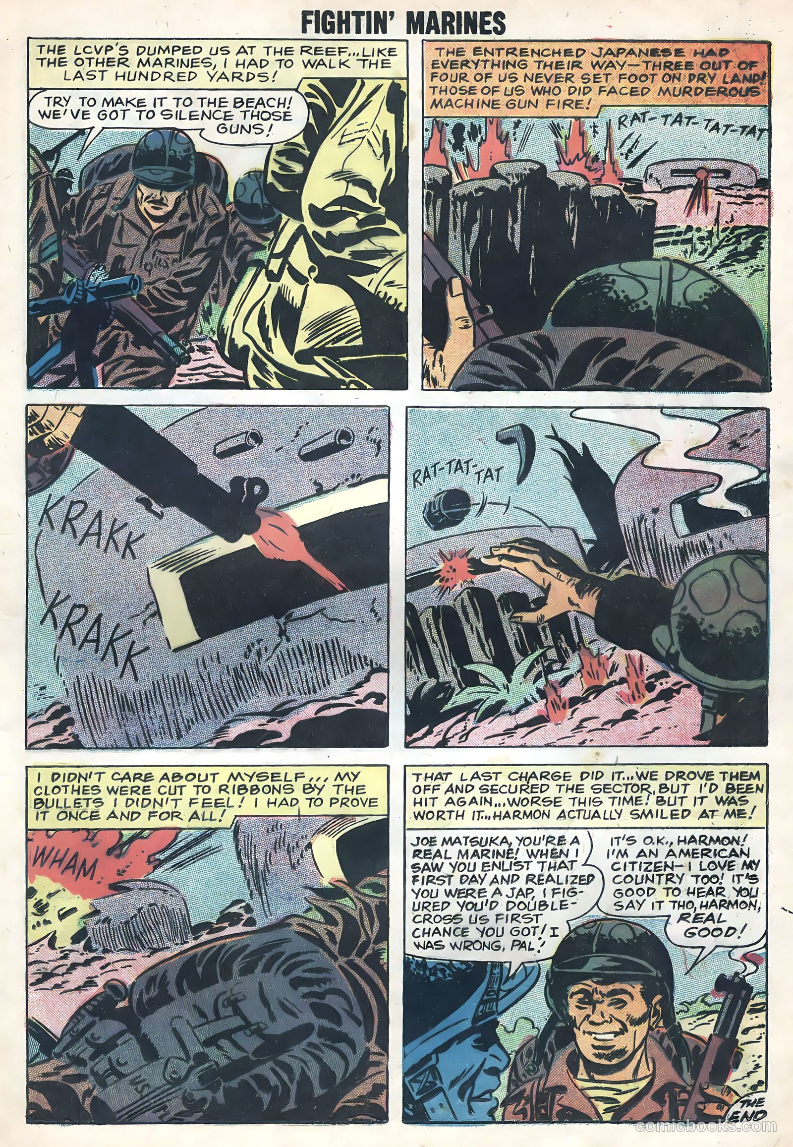 Fightin' Marines #27 (1958) — page 13 of 36