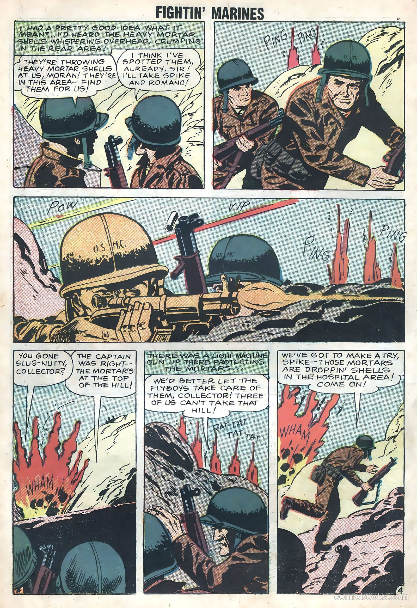 Fightin' Marines #27 (1958) — page 18 of 36