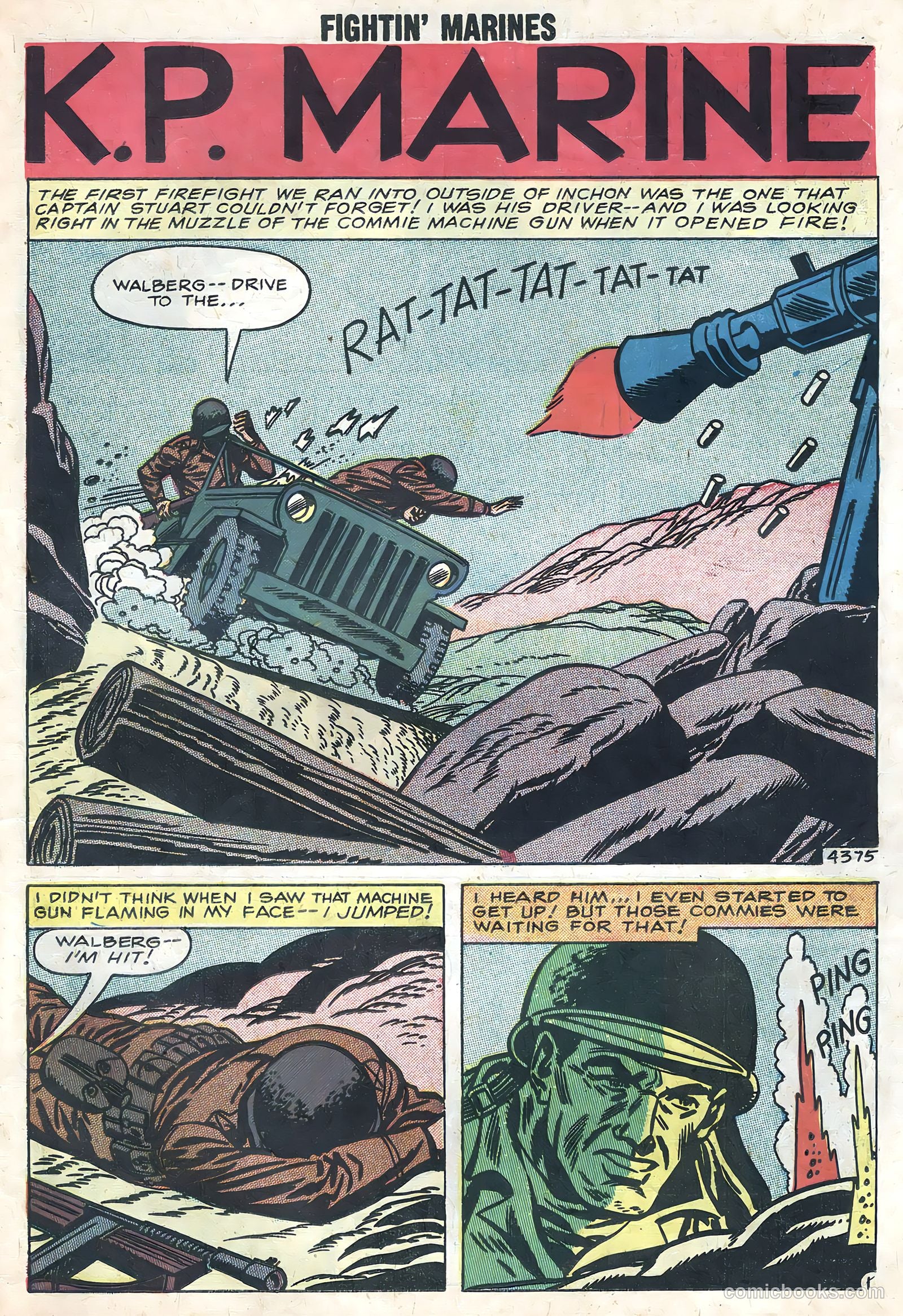 Fightin' Marines #27 (1958) — page 23 of 36