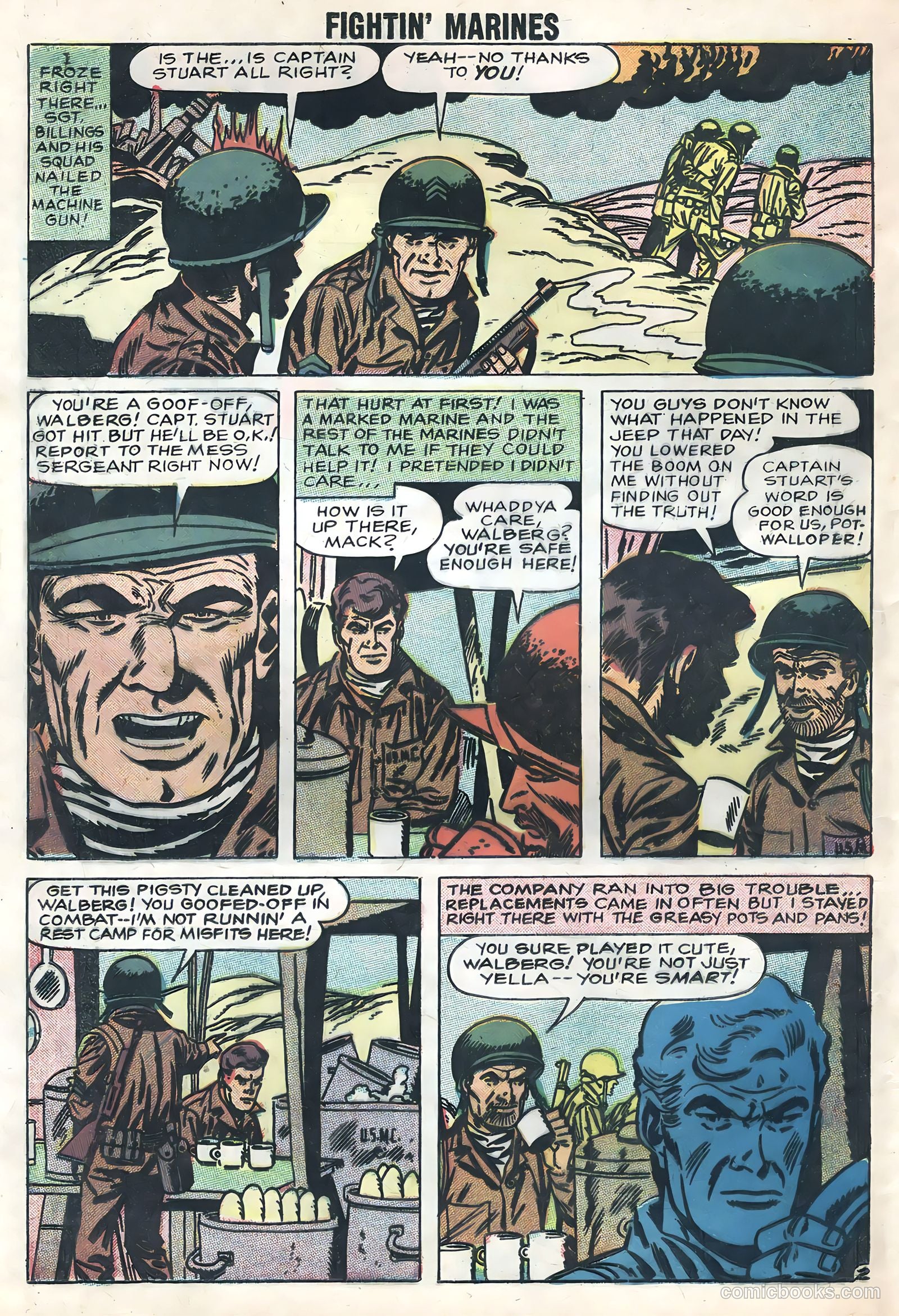 Fightin' Marines #27 (1958) — page 24 of 36