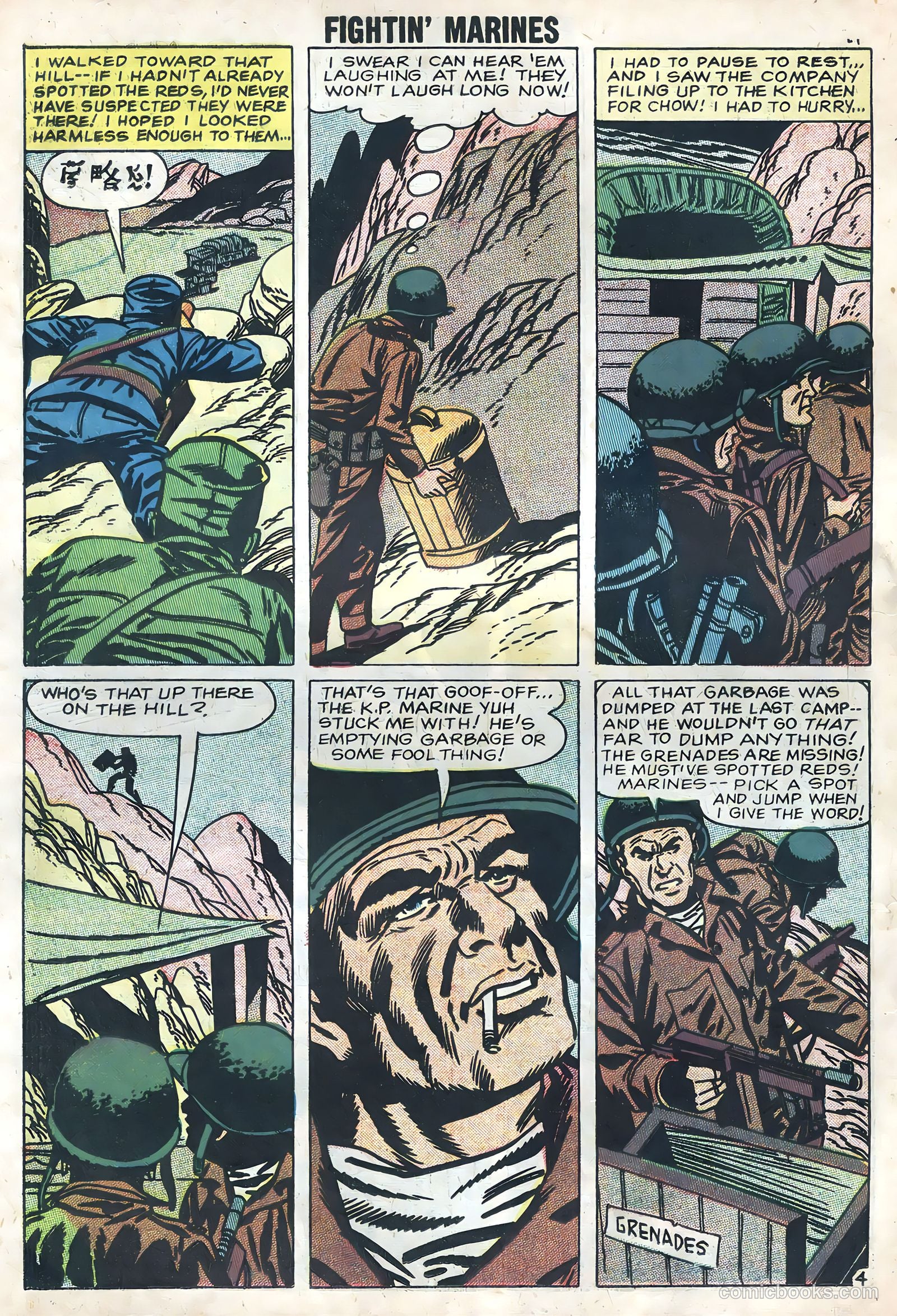 Fightin' Marines #27 (1958) — page 26 of 36