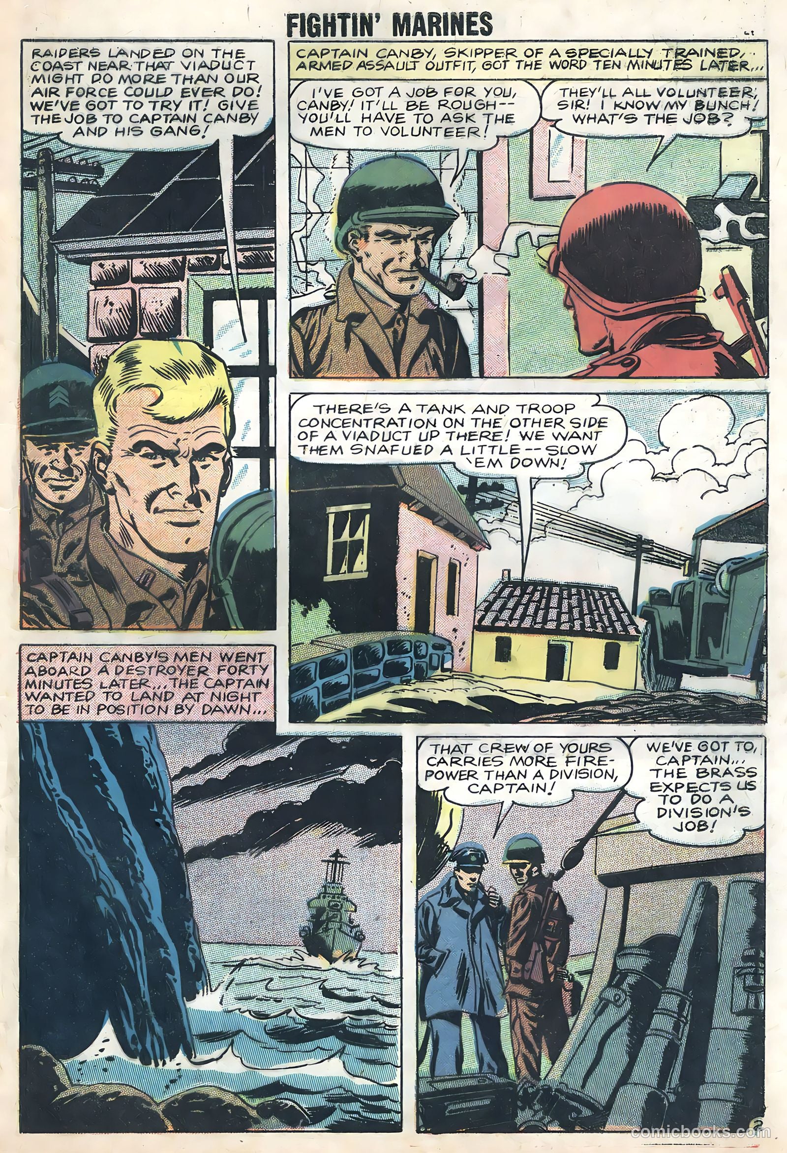 Fightin' Marines #27 (1958) — page 29 of 36