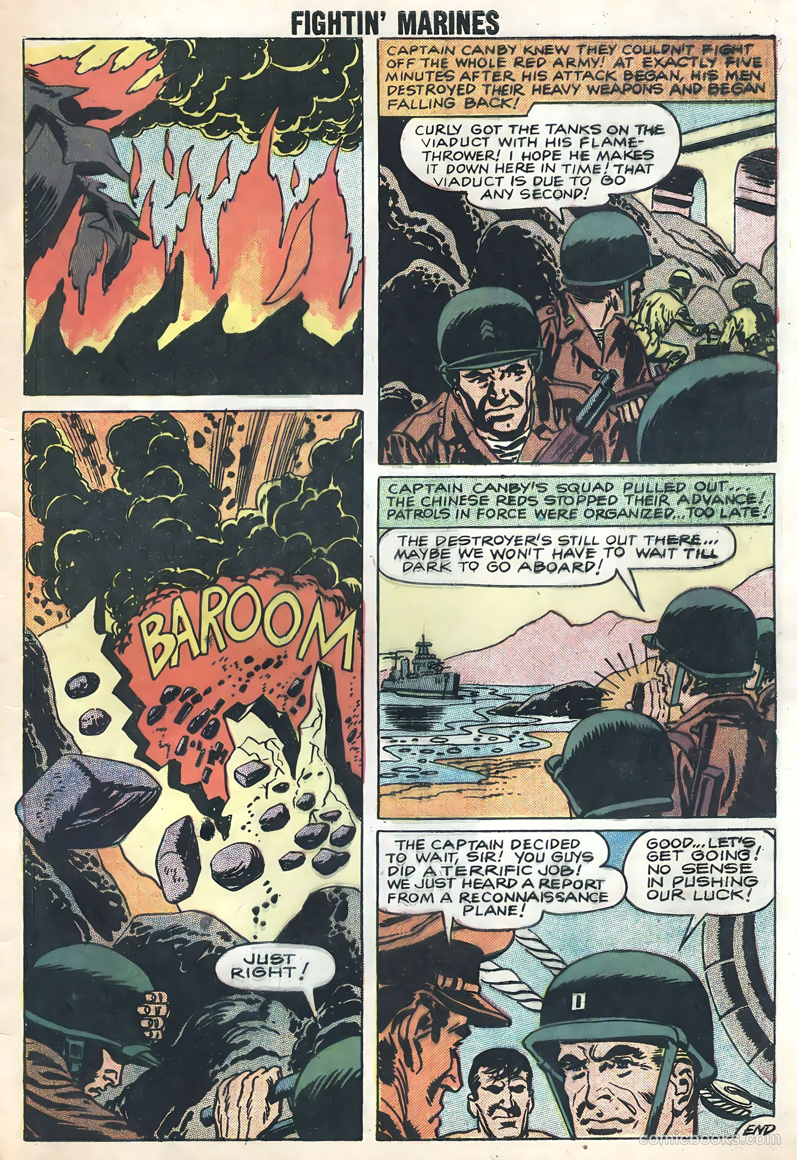 Fightin' Marines #27 (1958) — page 33 of 36