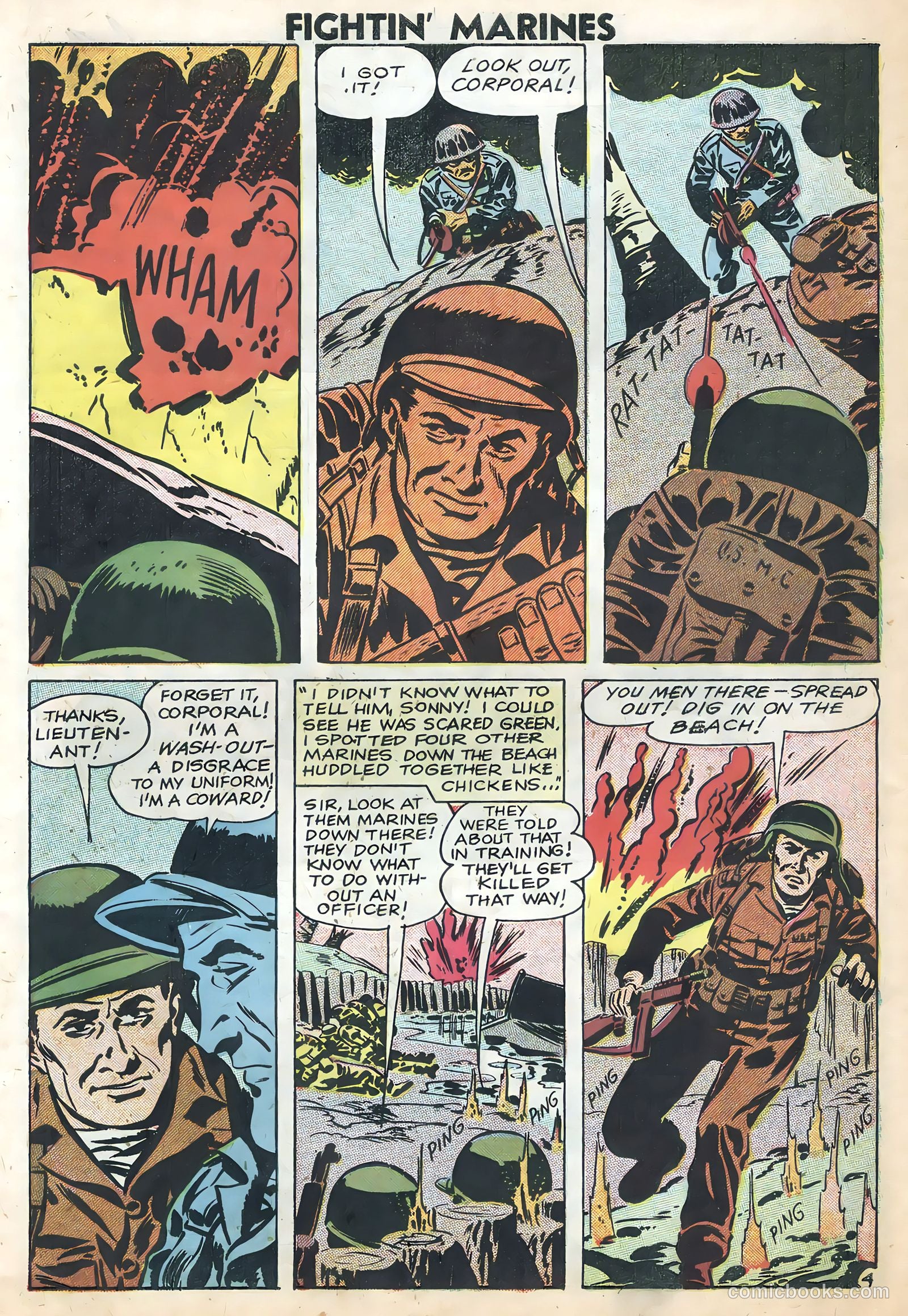 Fightin' Marines #28 (1959) — page 7 of 36
